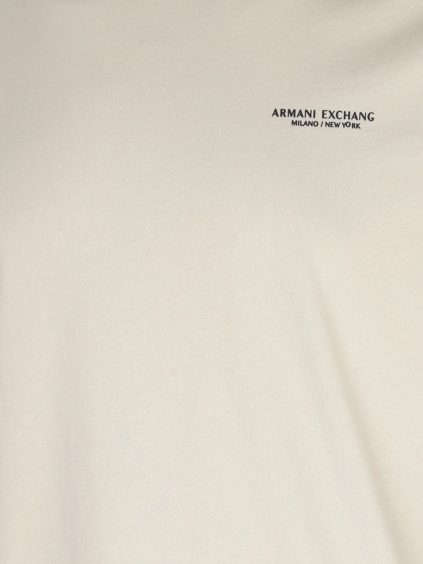 ARMANI EXCHANGE | T-Shirt Regular Fit | beige