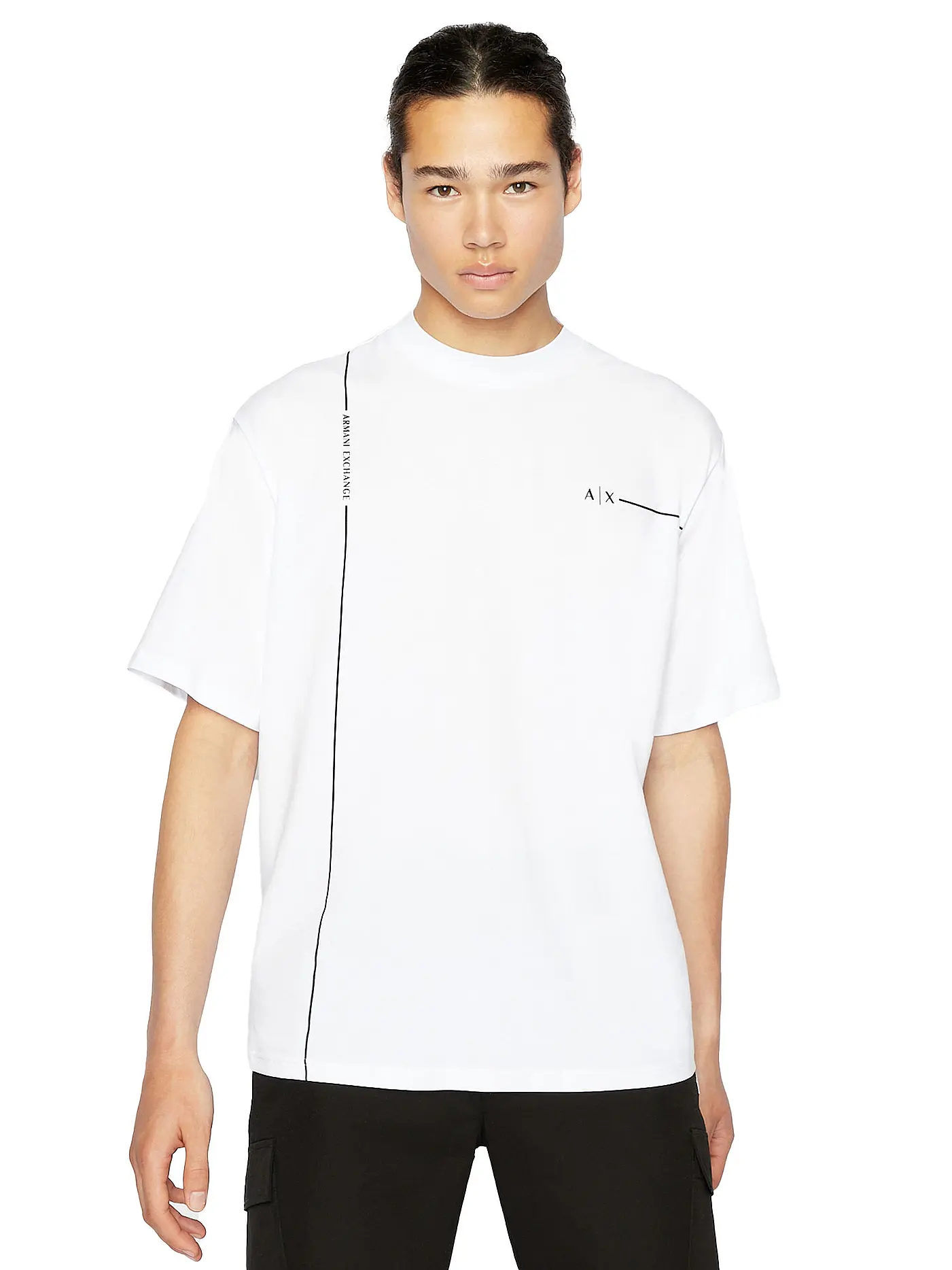 ARMANI EXCHANGE | T-Shirt Relaxed Fit  | weiss