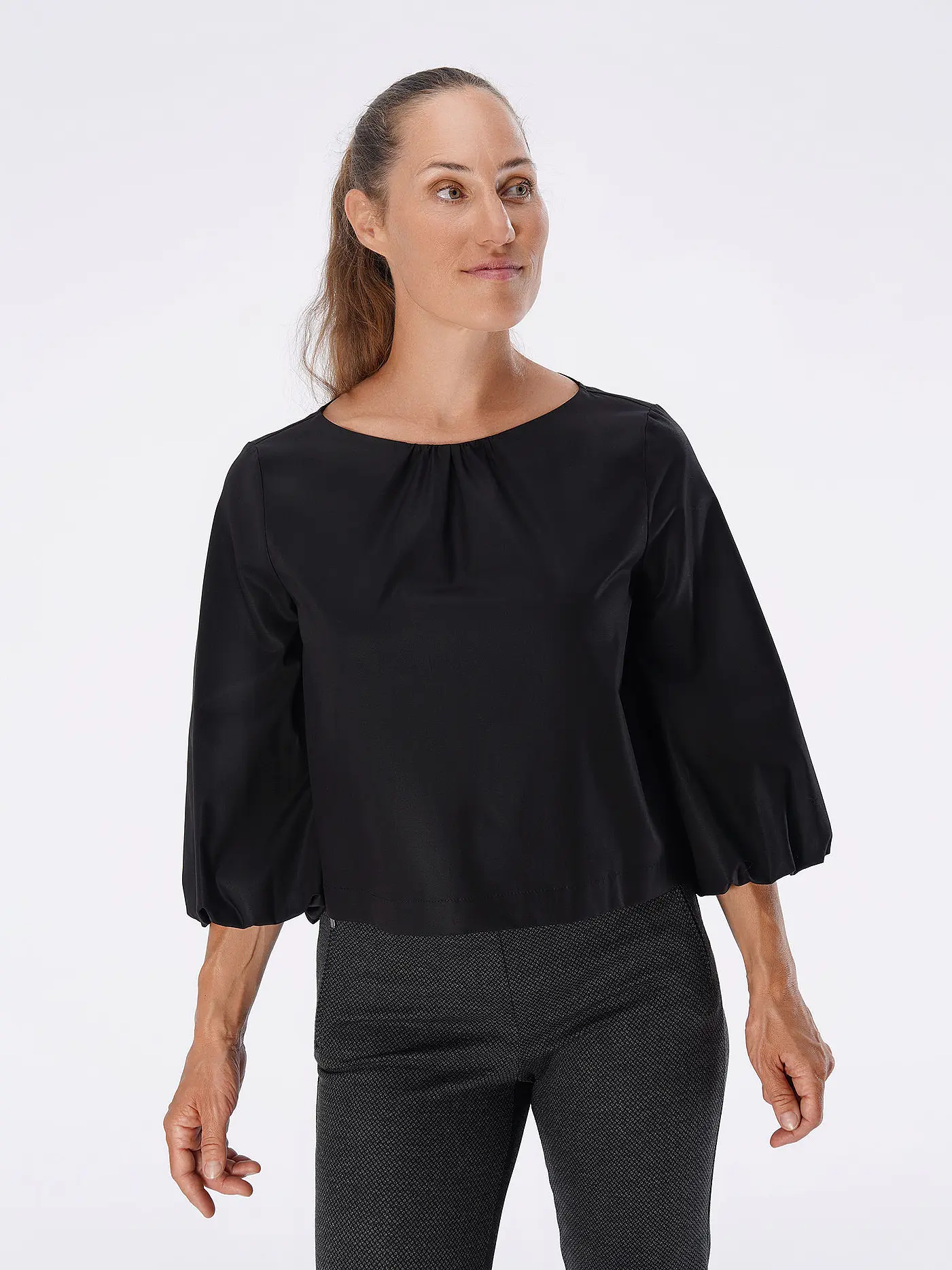ARMARGENTUM | Bluse ILINA  | schwarz