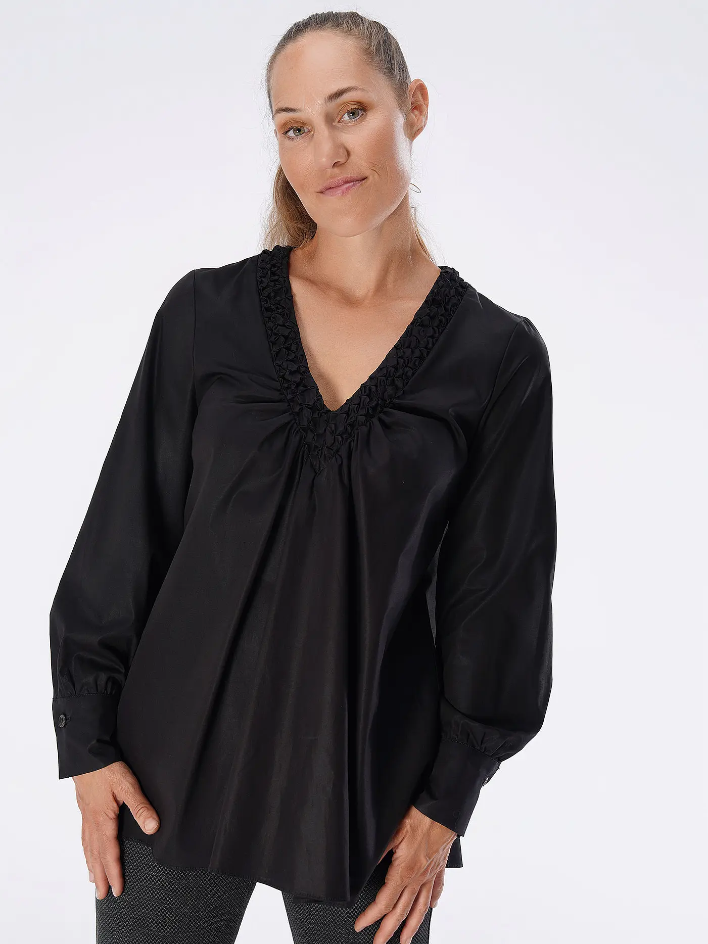 ARMARGENTUM | Bluse ILINA  | schwarz