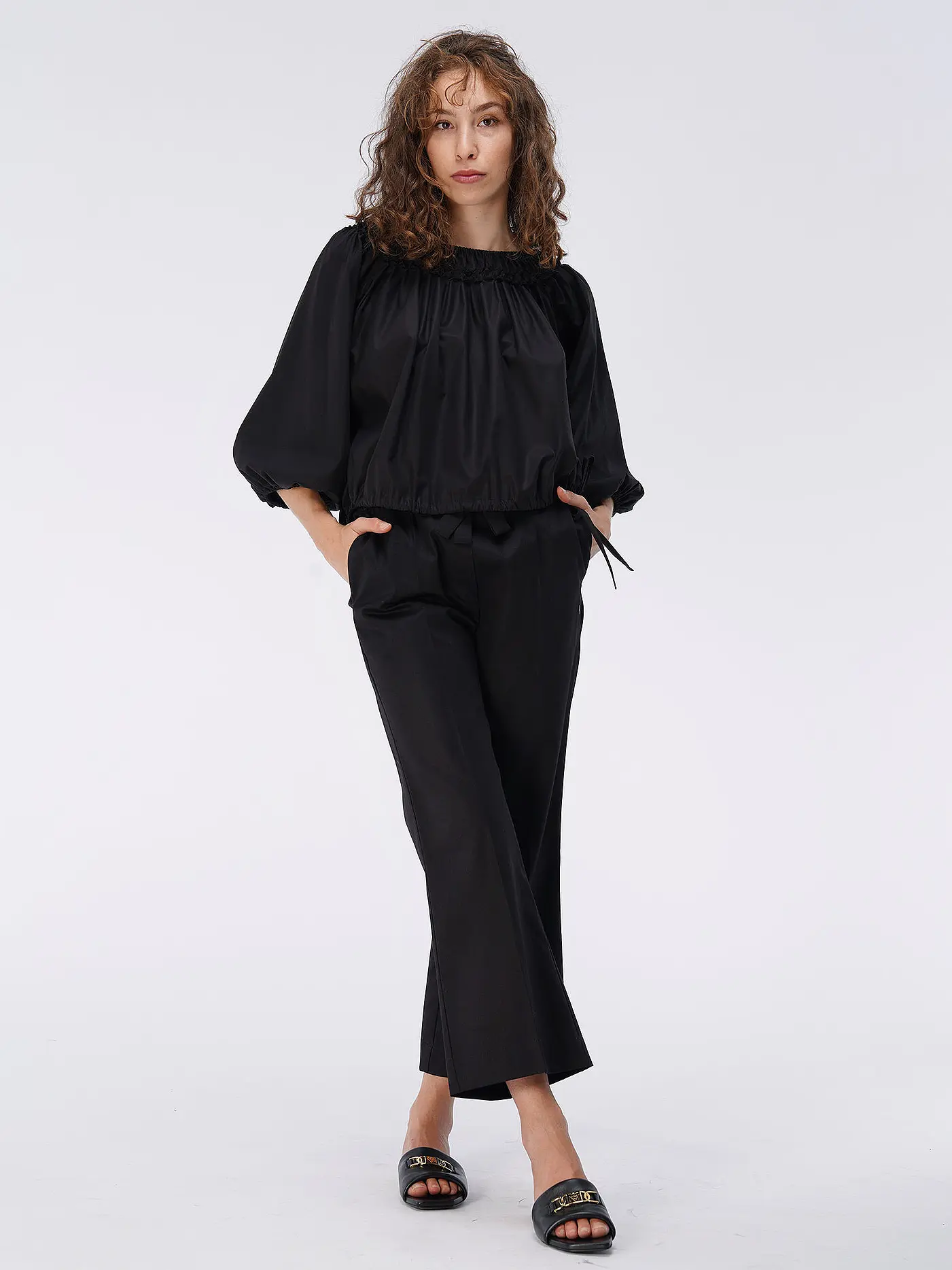 ARMARGENTUM | Bluse ISALIE  | schwarz