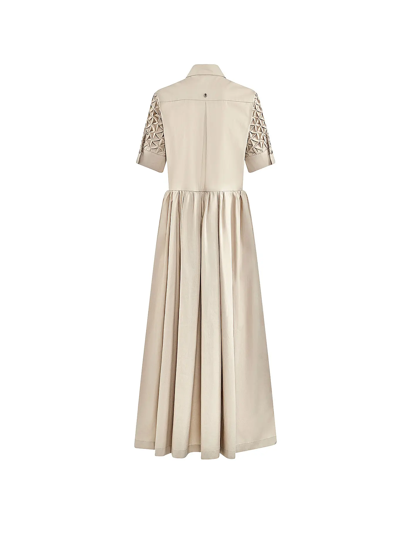 ARMARGENTUM | Hemdblusenkleid HARU | beige