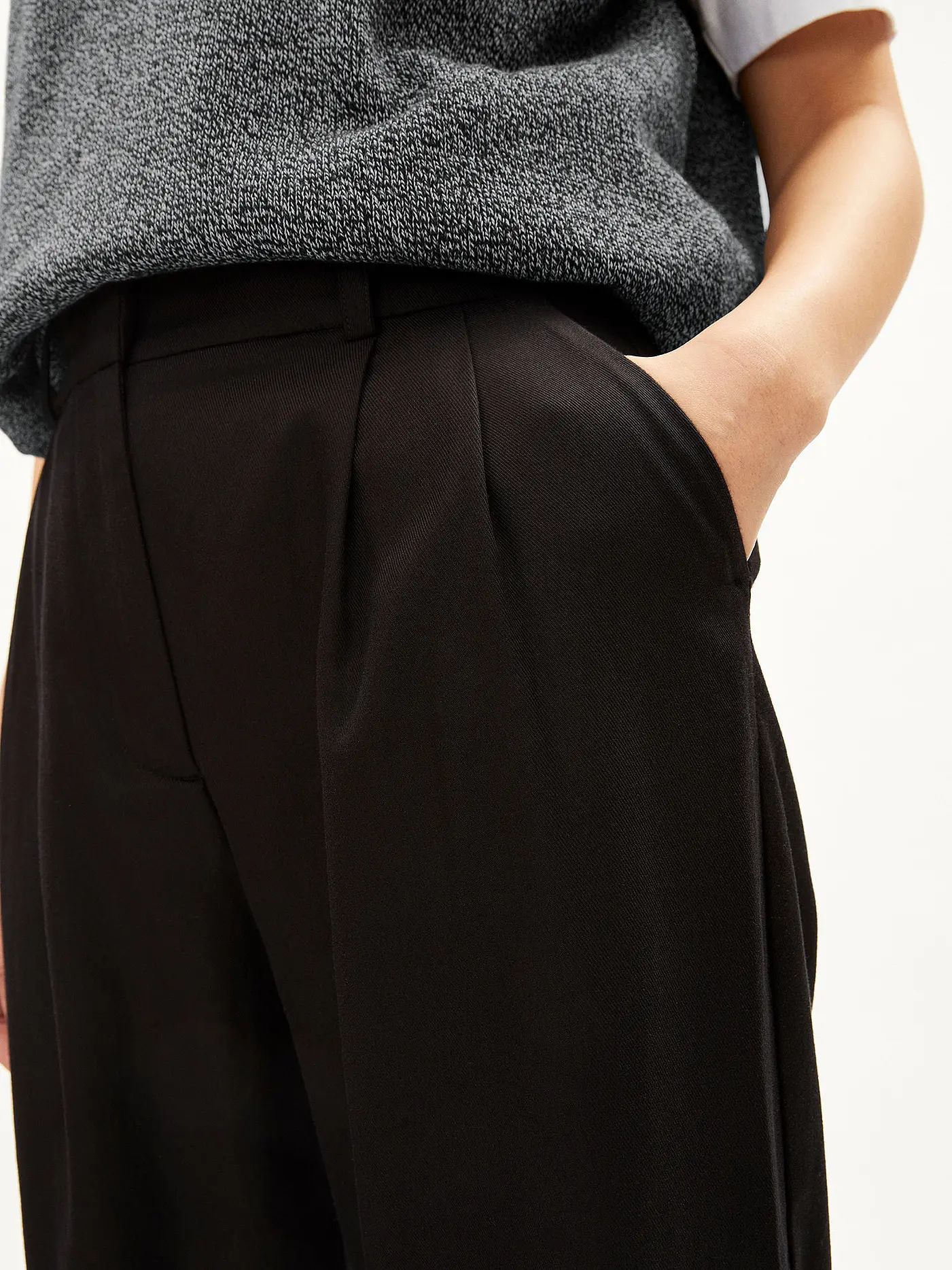 ARMEDANGELS | Businesshose ATETAA  | schwarz