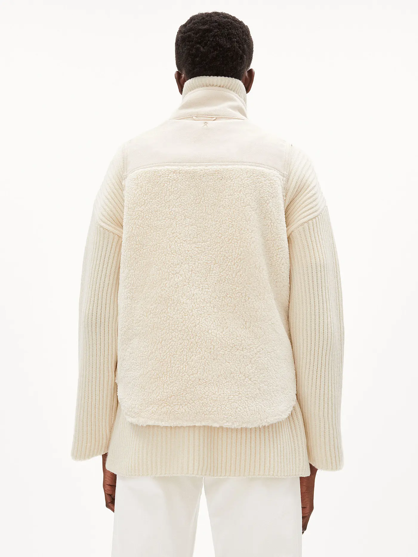 ARMEDANGELS | Gilet MAALVI COZY | creme