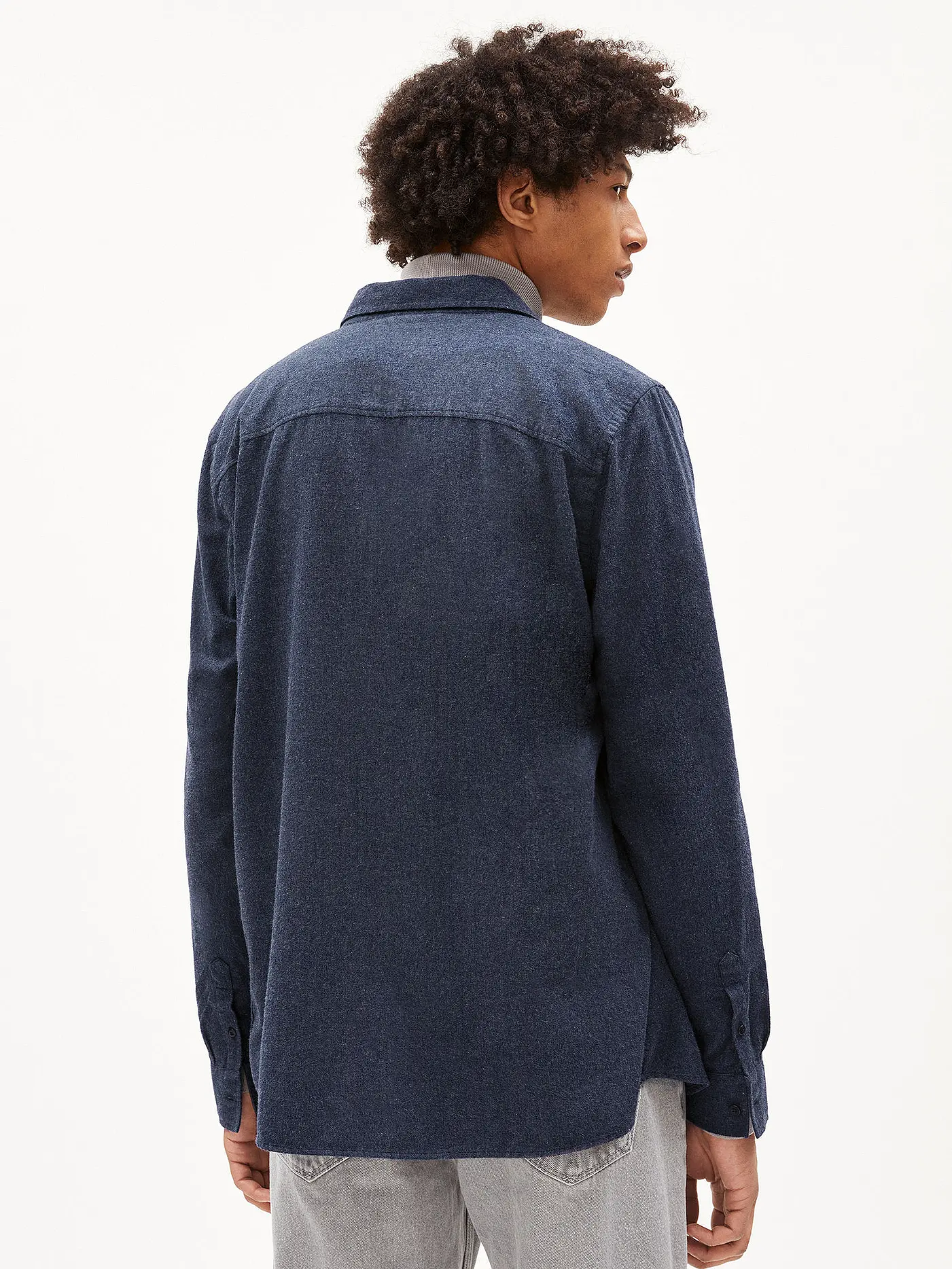 ARMEDANGELS | Hemd Regular Fit BODAA | blau