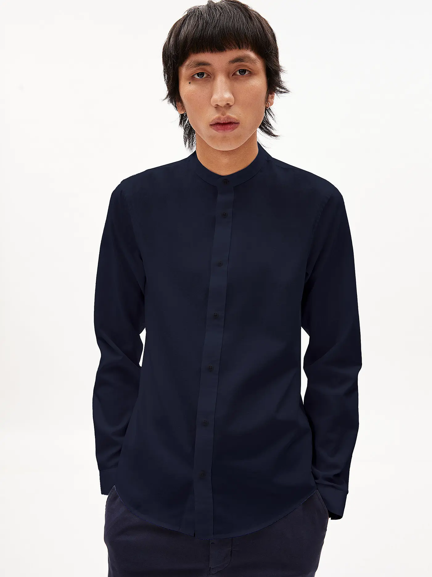 ARMEDANGELS | Hemd Regular Fit TOMASSO | blau