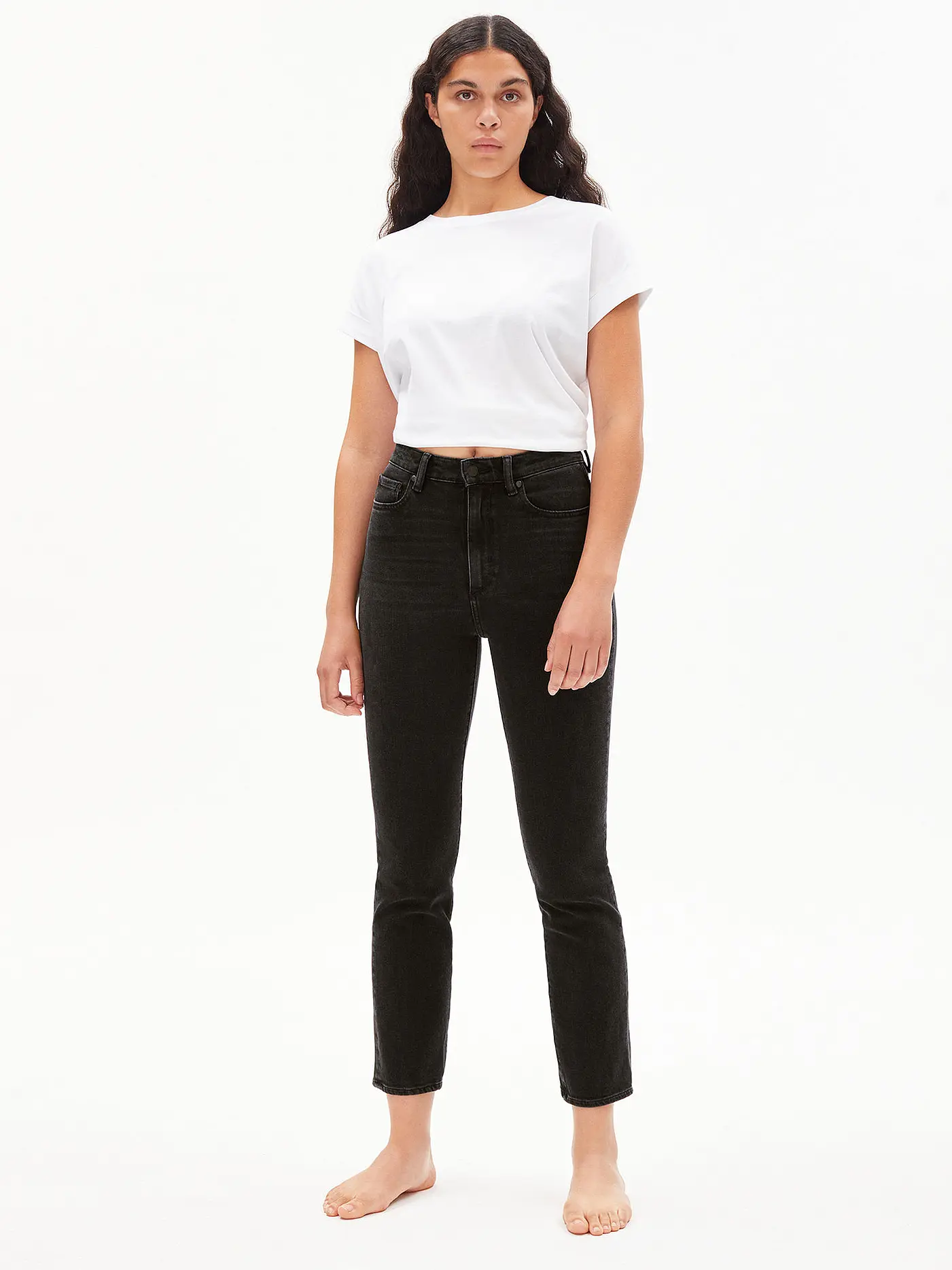 ARMEDANGELS | Jeans Slim Fit Lejaa | schwarz