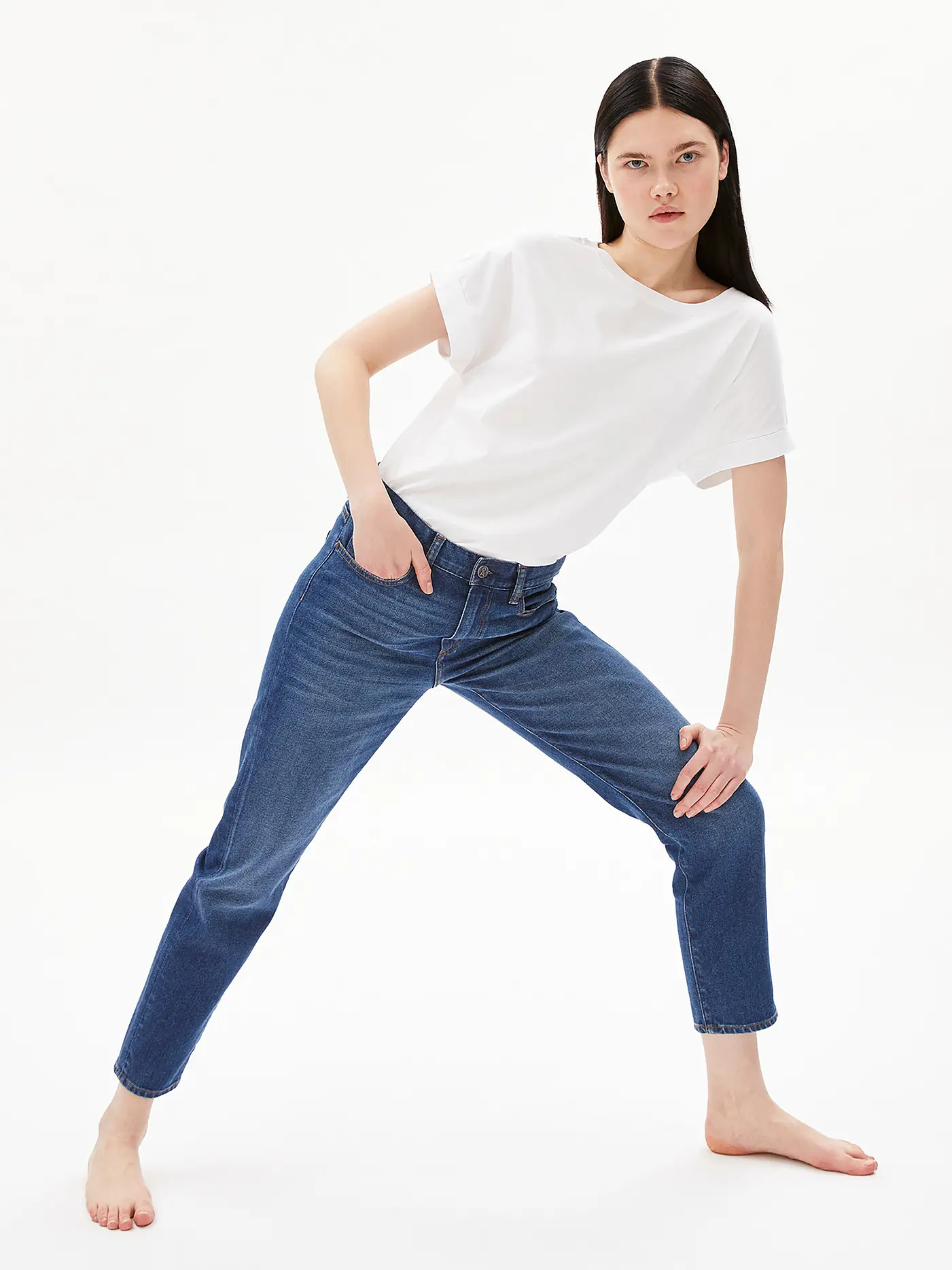 ARMEDANGELS | Jeans Tapered Fit CAYAA TARPA | blau