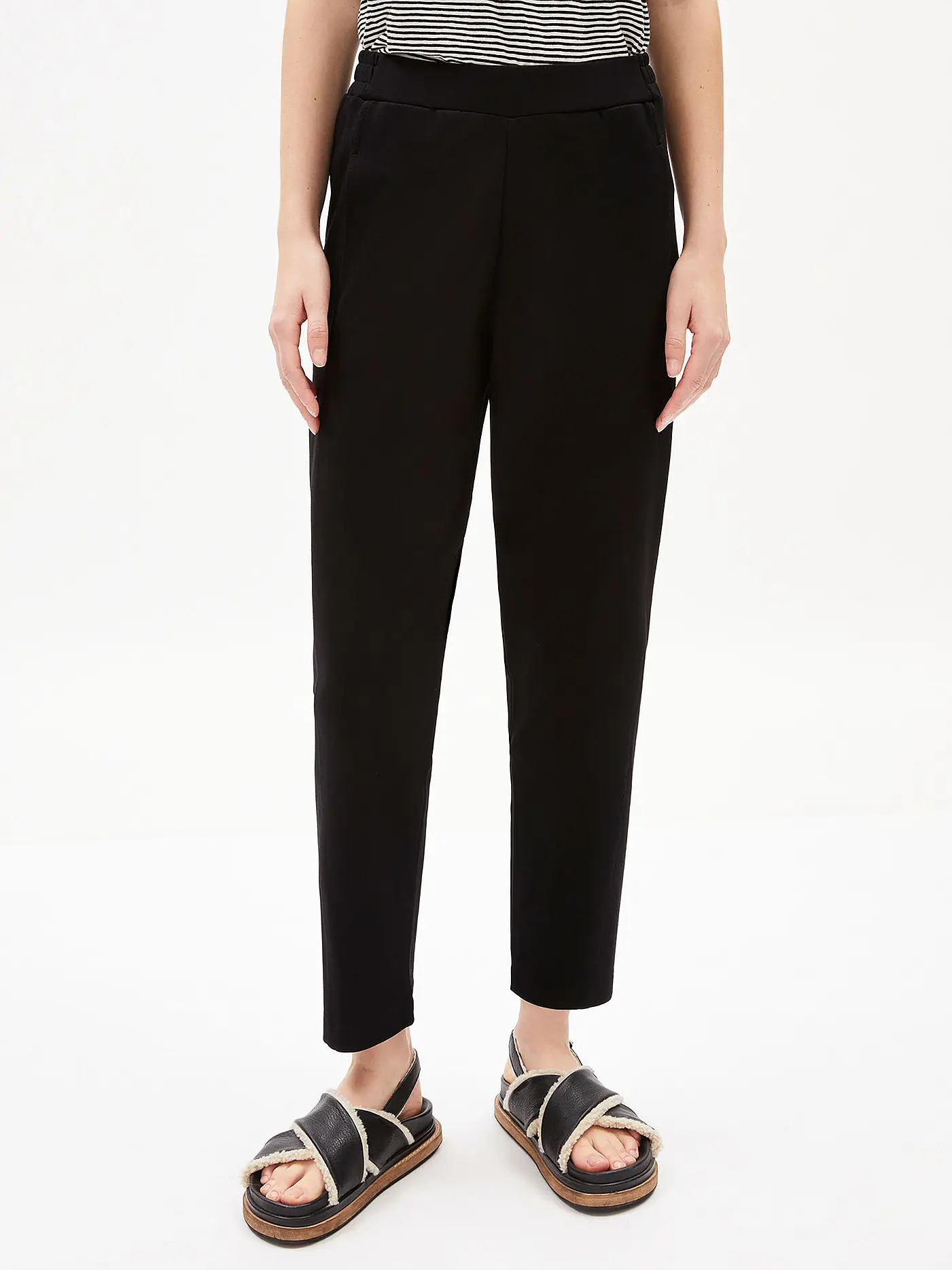 ARMEDANGELS | Jerseyhose MAGDAALENA | schwarz