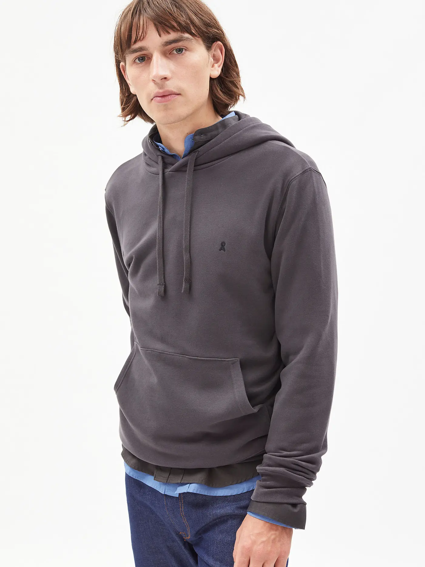 ARMEDANGELS | Kapuzensweater - Hoodie PAANCHO | grau