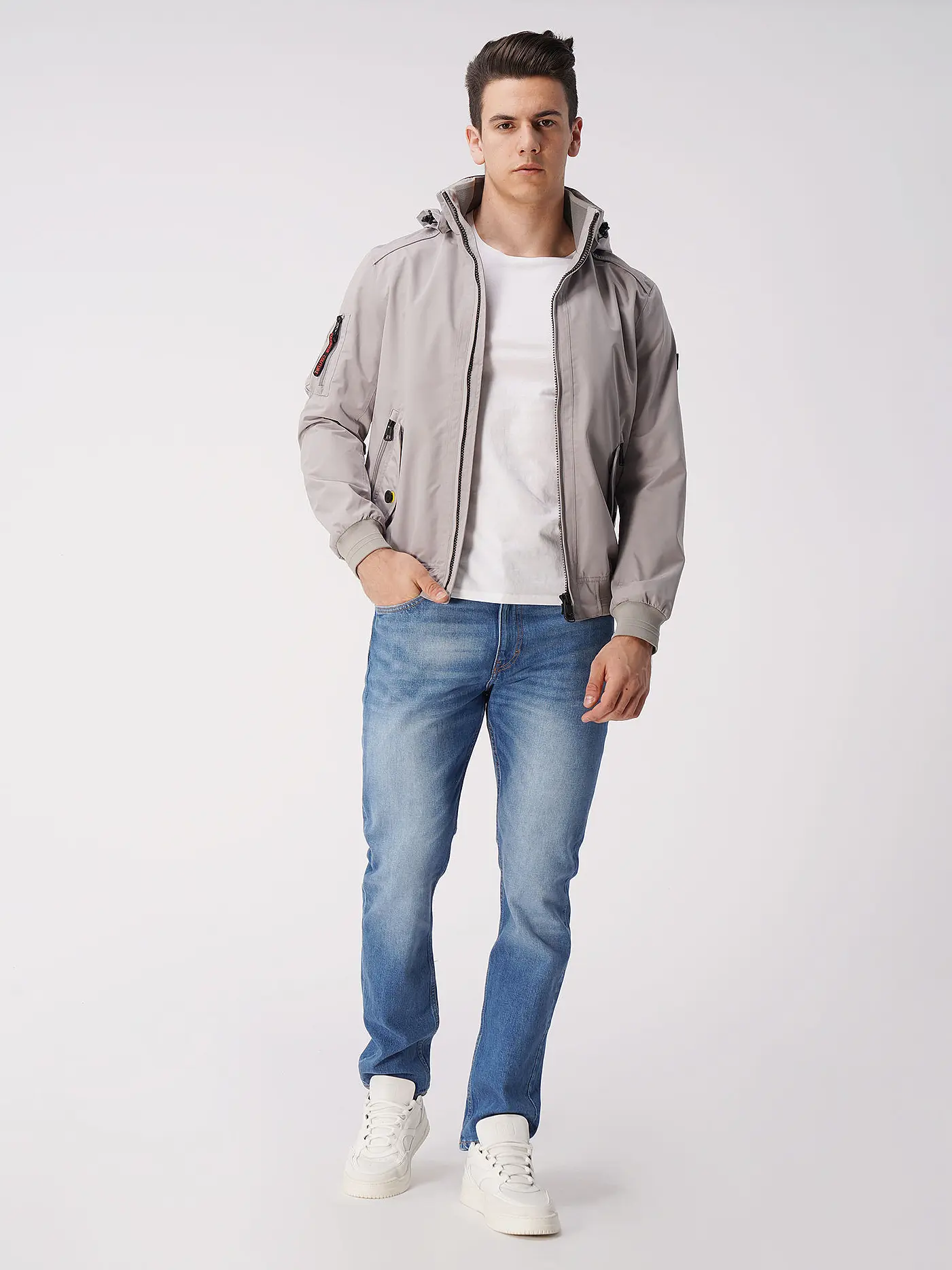 ARMEDANGELS | Langarmshirt JAARLO | weiss
