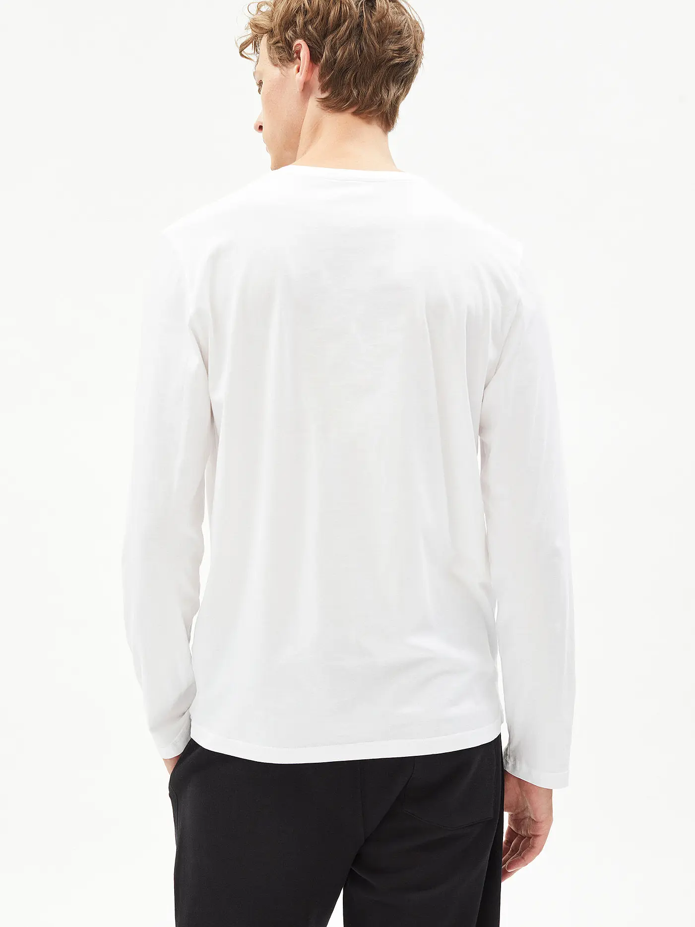 ARMEDANGELS | Langarmshirt JAARLO | weiss