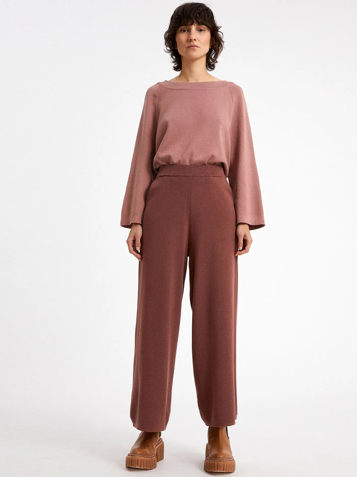 ARMEDANGELS | Marlenehose Apaania Soft | rosa