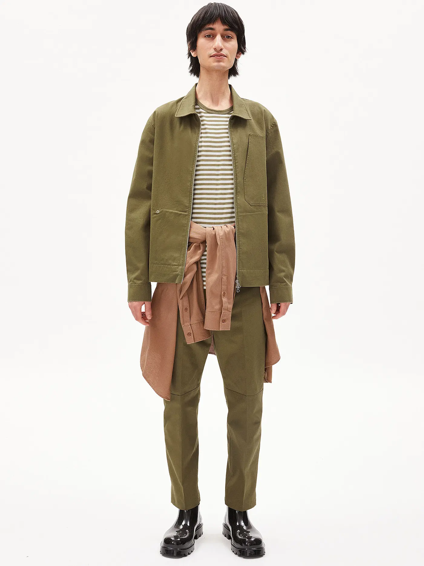 ARMEDANGELS | Overshirt LOMAAS | olive