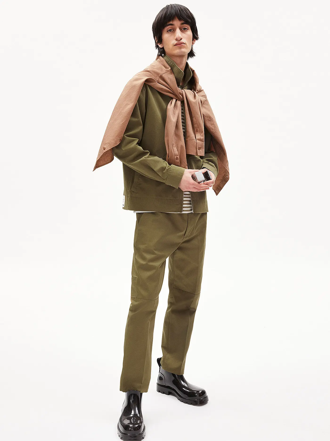 ARMEDANGELS | Overshirt LOMAAS | olive