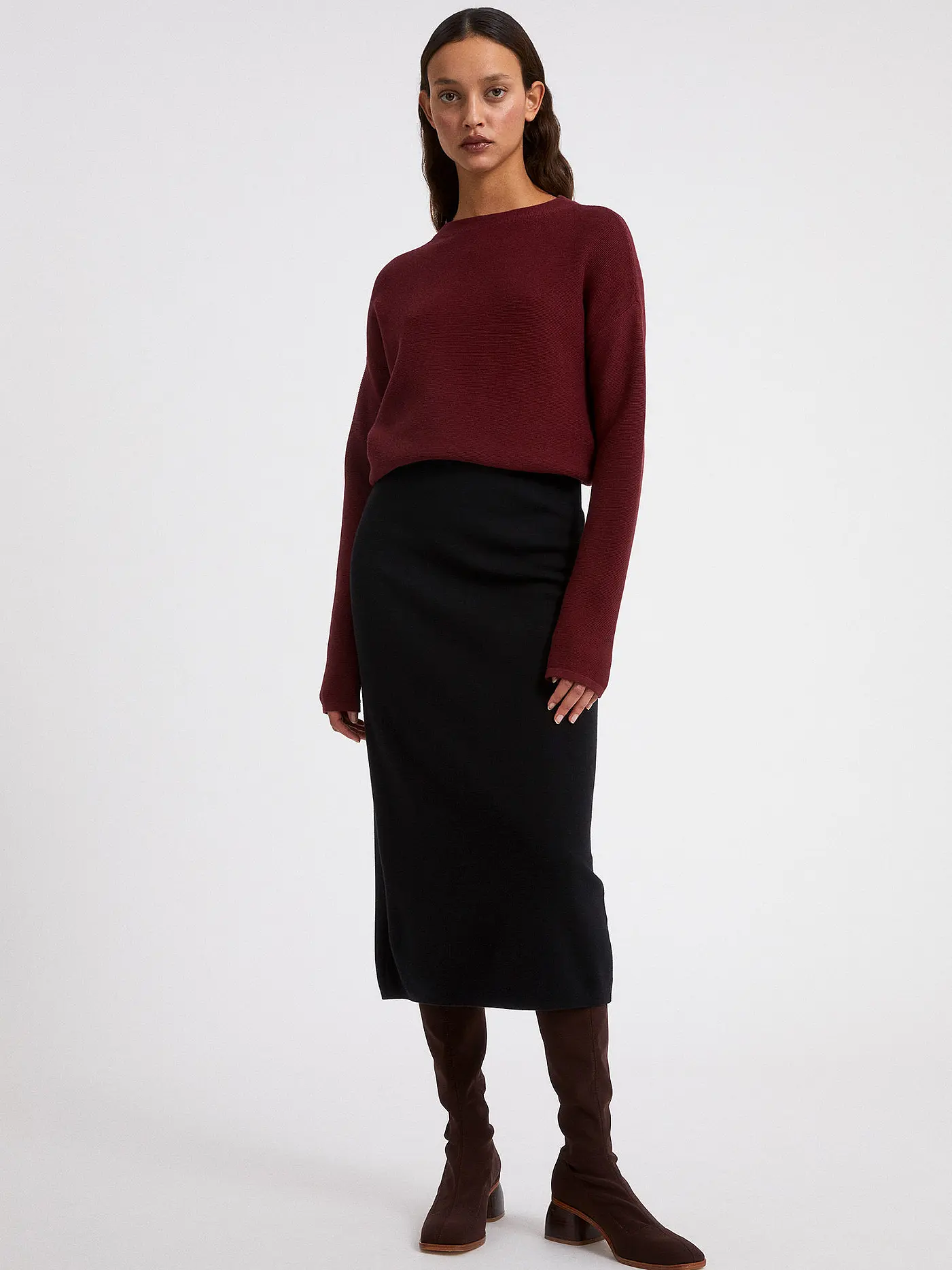 ARMEDANGELS | Pullover MEDINAA | rot