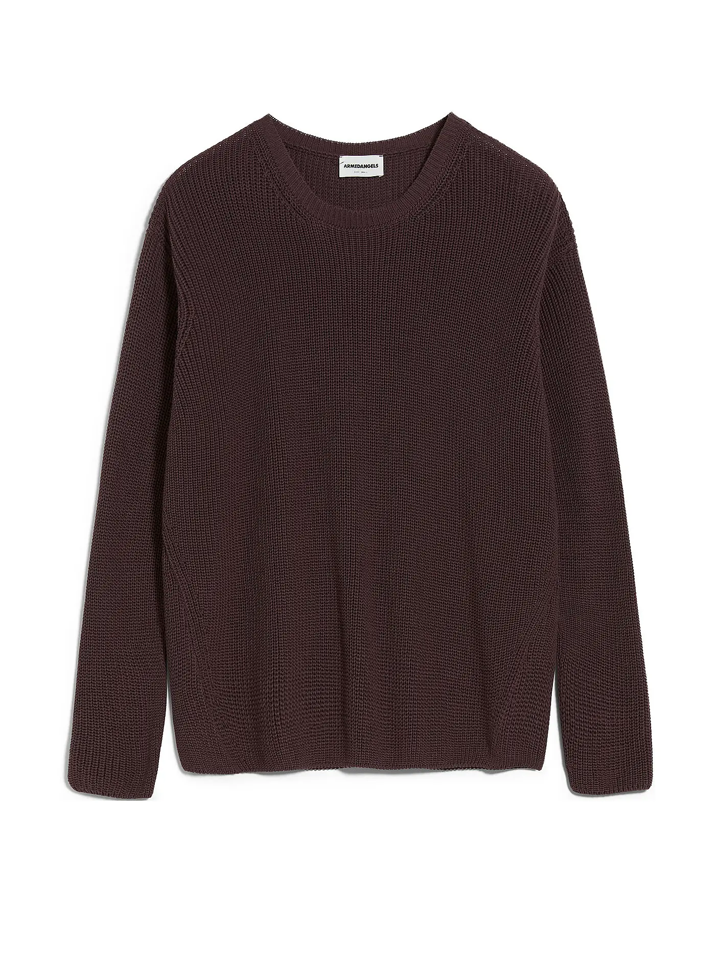 ARMEDANGELS | Pullover Oversized Fit NURIELLA | dunkelrot