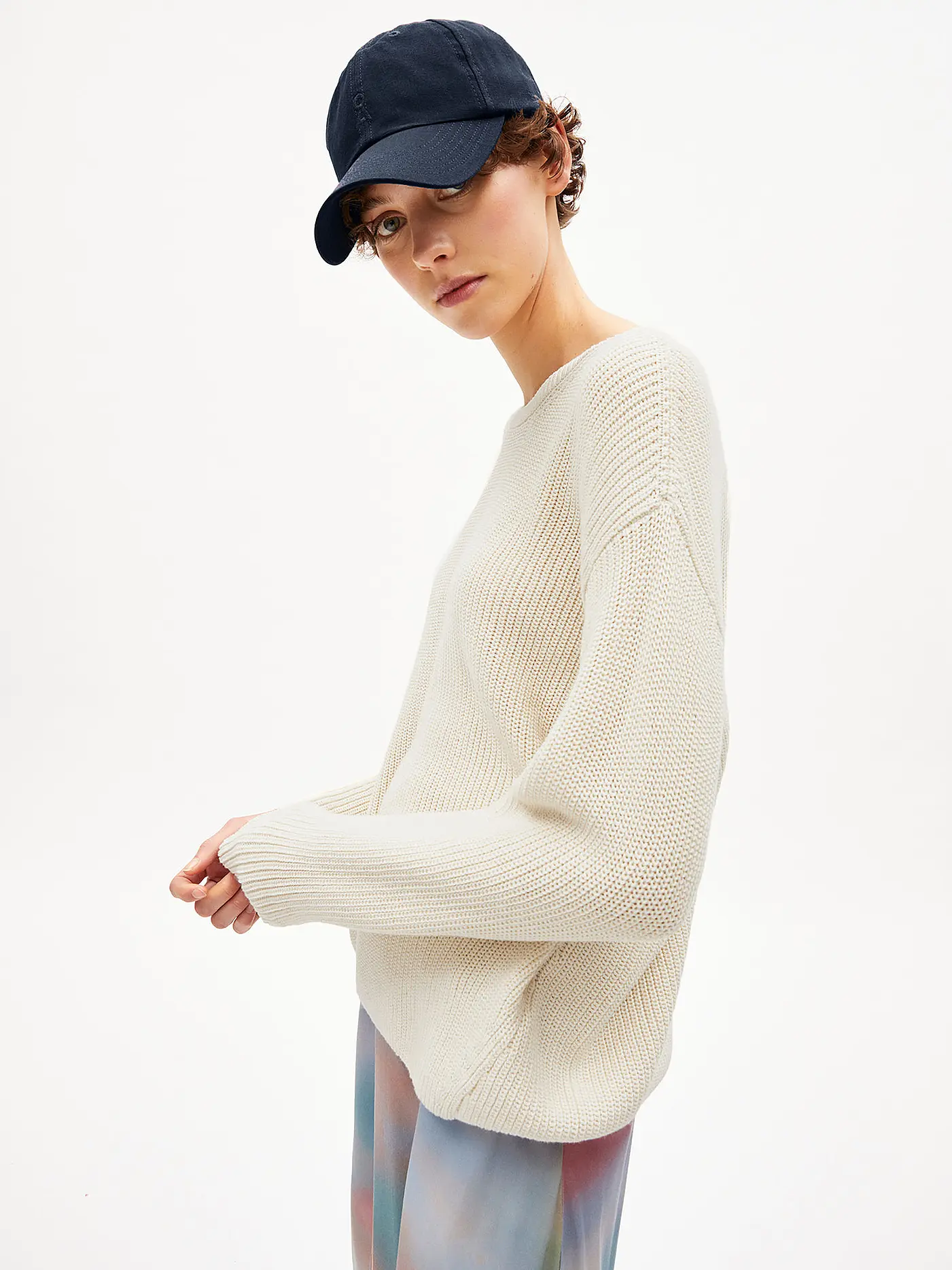 ARMEDANGELS | Pullover Oversized Fit NURIELLA | creme