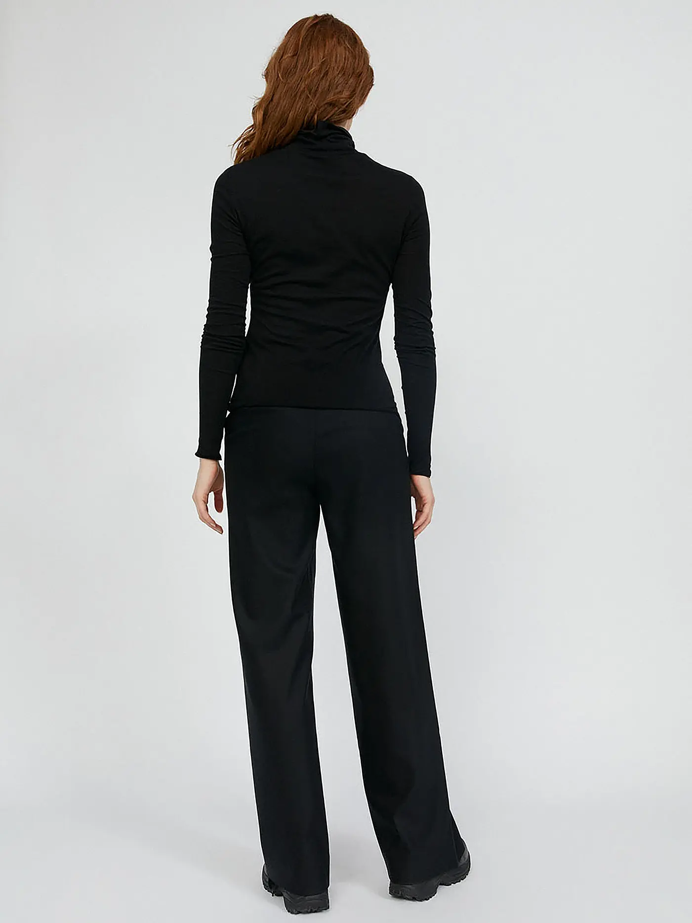 ARMEDANGELS | Rollkragenshirt MALANAA  | schwarz