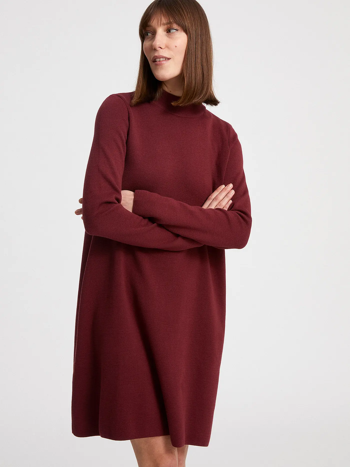 ARMEDANGELS | Strickkleid FRIADAA | rot