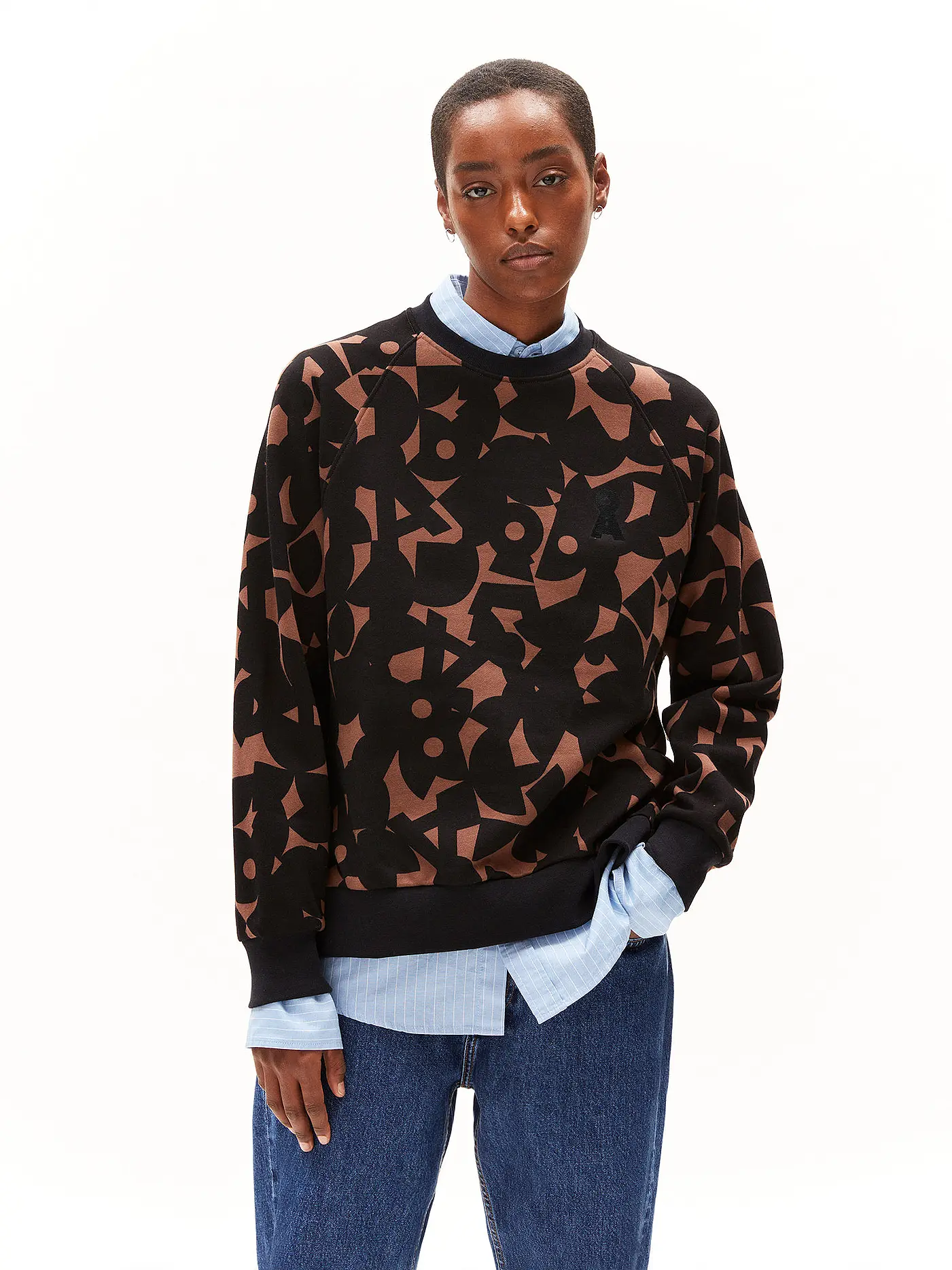 ARMEDANGELS | Sweater GIOVANNAA | braun