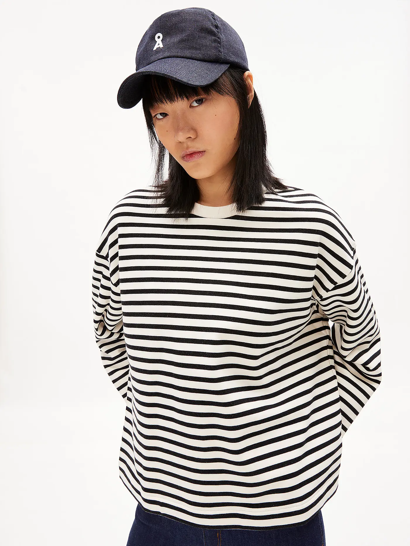 ARMEDANGELS | Sweater Oversized Fit Frankaa | schwarz