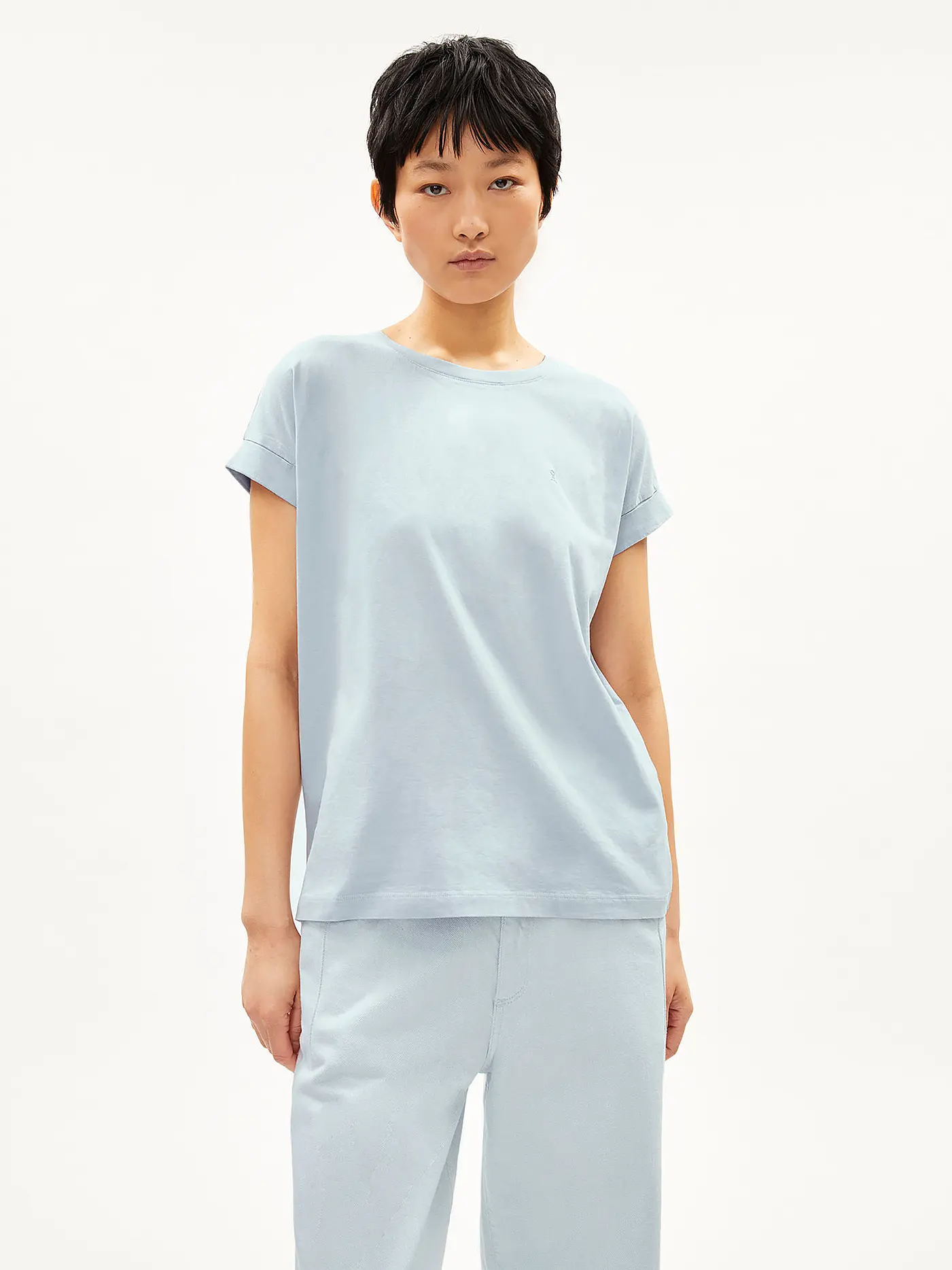 ARMEDANGELS | T-Shirt IDAARA | hellblau