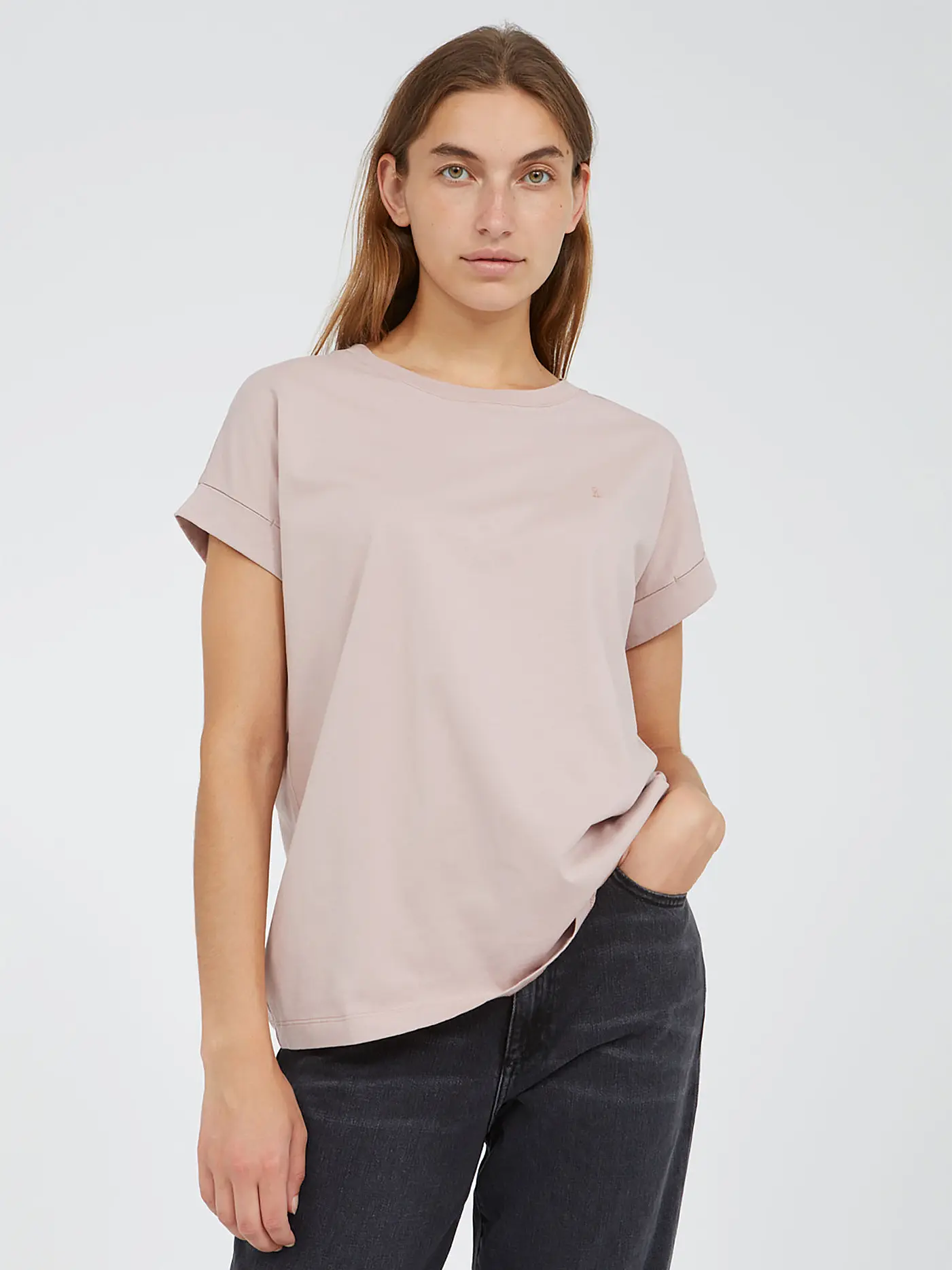 ARMEDANGELS | T-Shirt IDAARA | rosa