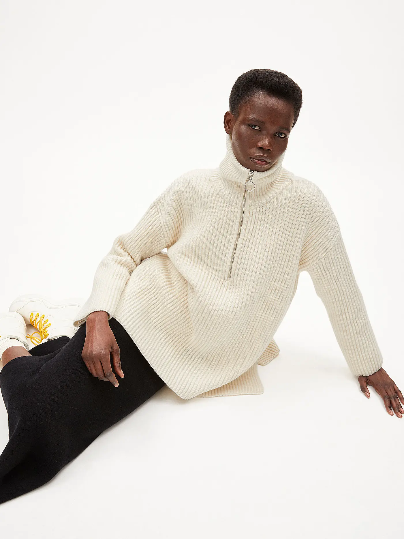 ARMEDANGELS | Troyerpullover TRINEKAA | creme