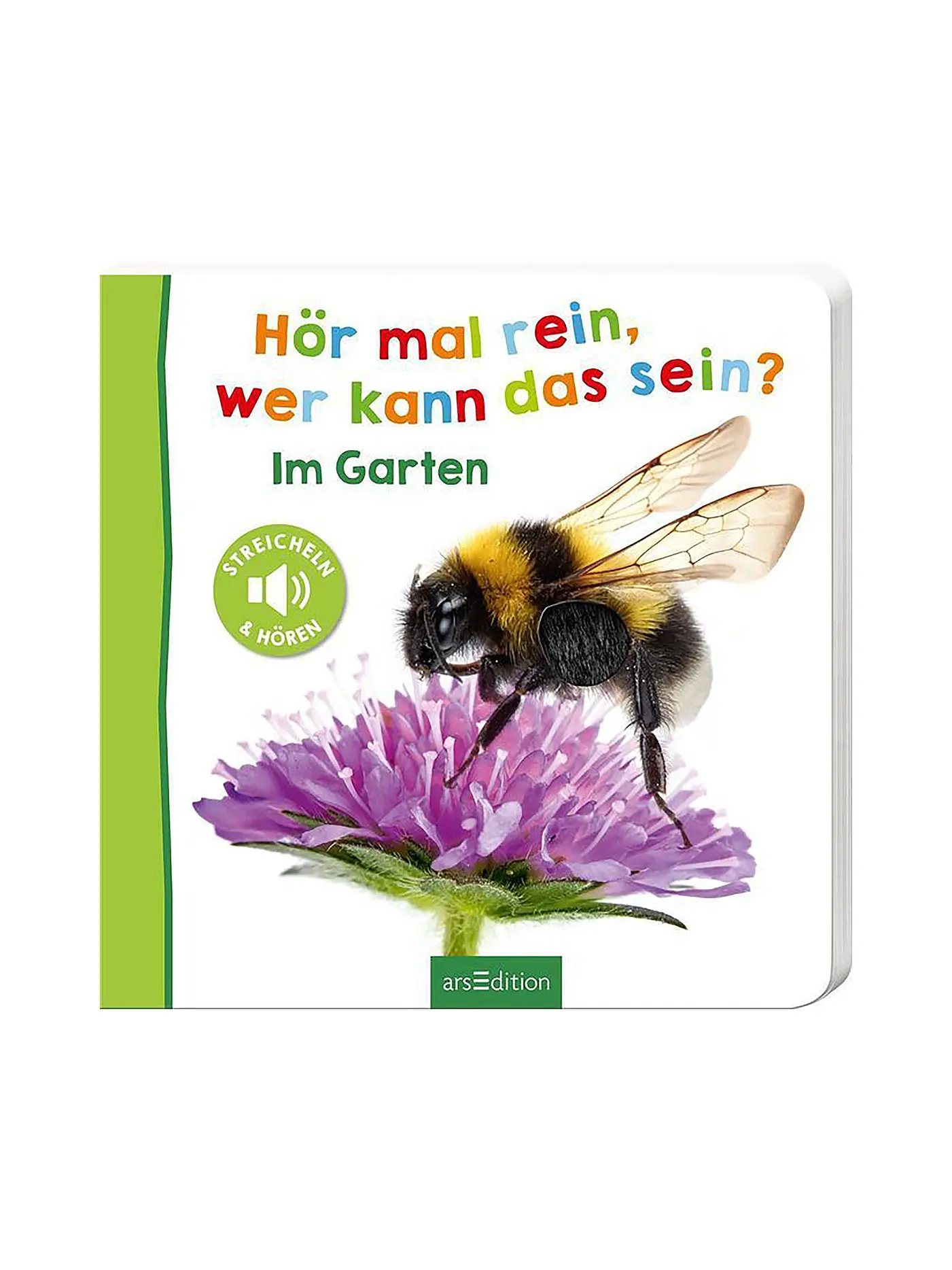 ARS EDITION VERLAG | Buch - Hör mal rein, wer kann das sein? - Im Frühling | keine Farbe