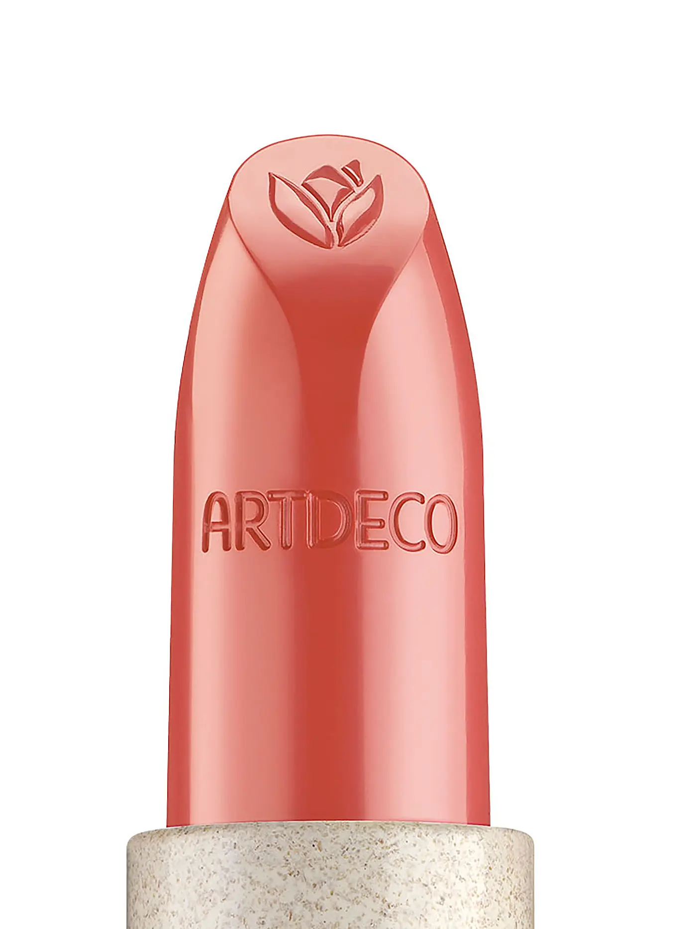 ARTDECO GREEN COUTURE | Lippenstift - Natural Cream Lipstick ( 607 Red Tulip )  | koralle