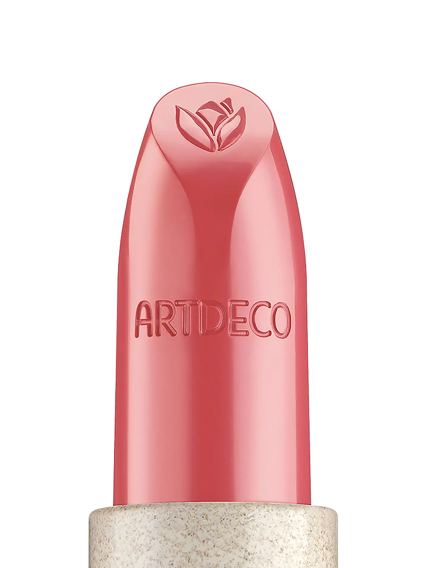 ARTDECO GREEN COUTURE | Lippenstift - Natural Cream Lipstick ( 607 Red Tulip )  | rot
