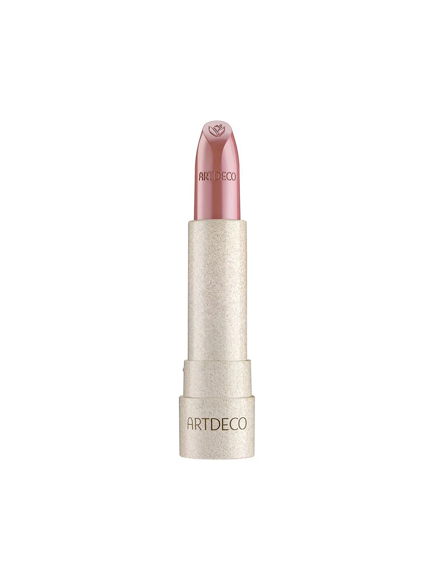 ARTDECO GREEN COUTURE | Lippenstift - Natural Cream Lipstick ( 607 Red Tulip )  | rosa