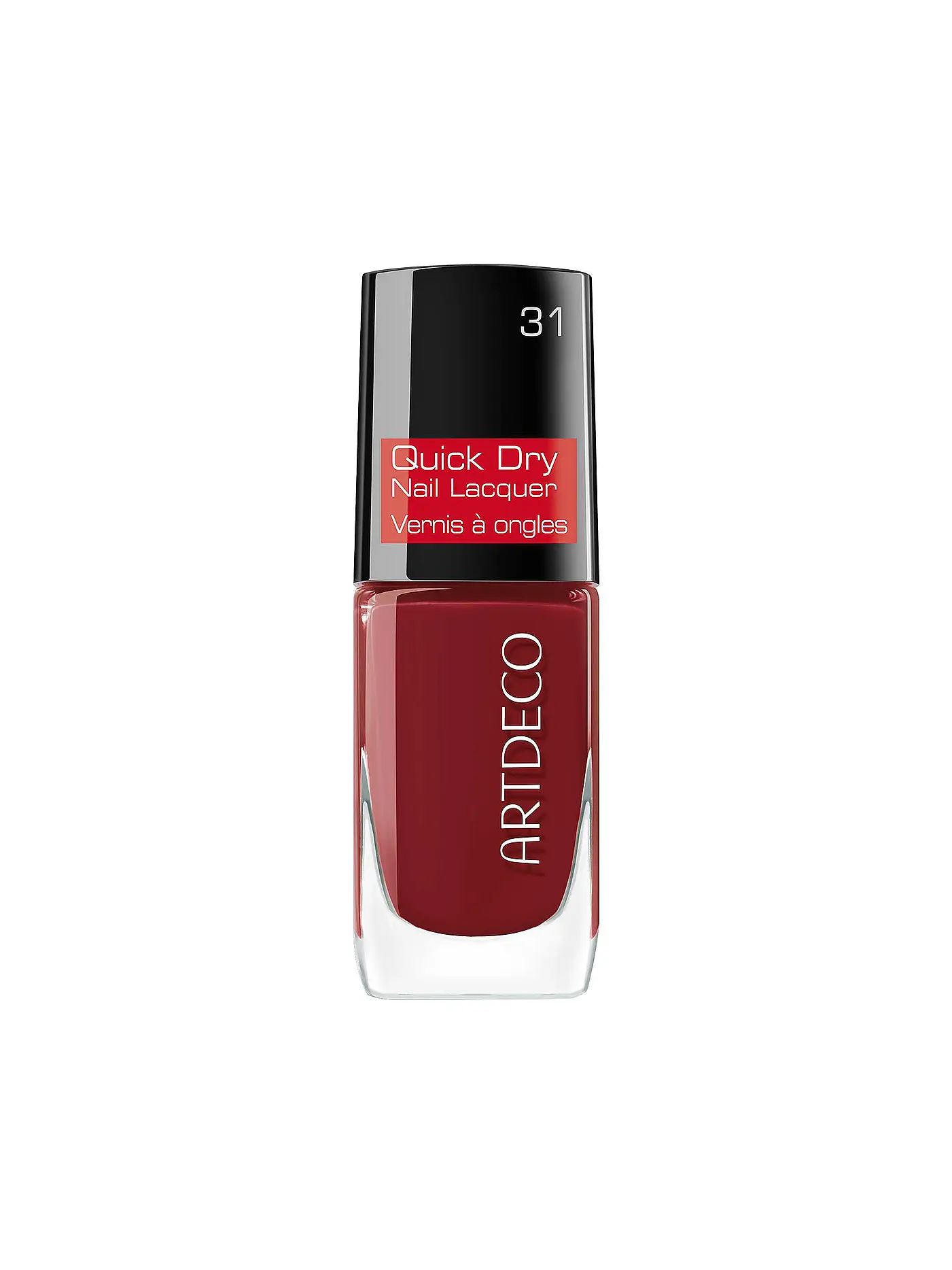 ARTDECO | Nagellack - Quick Dry Nail Lacquer ( 45 raspberry tart )  | dunkelrot