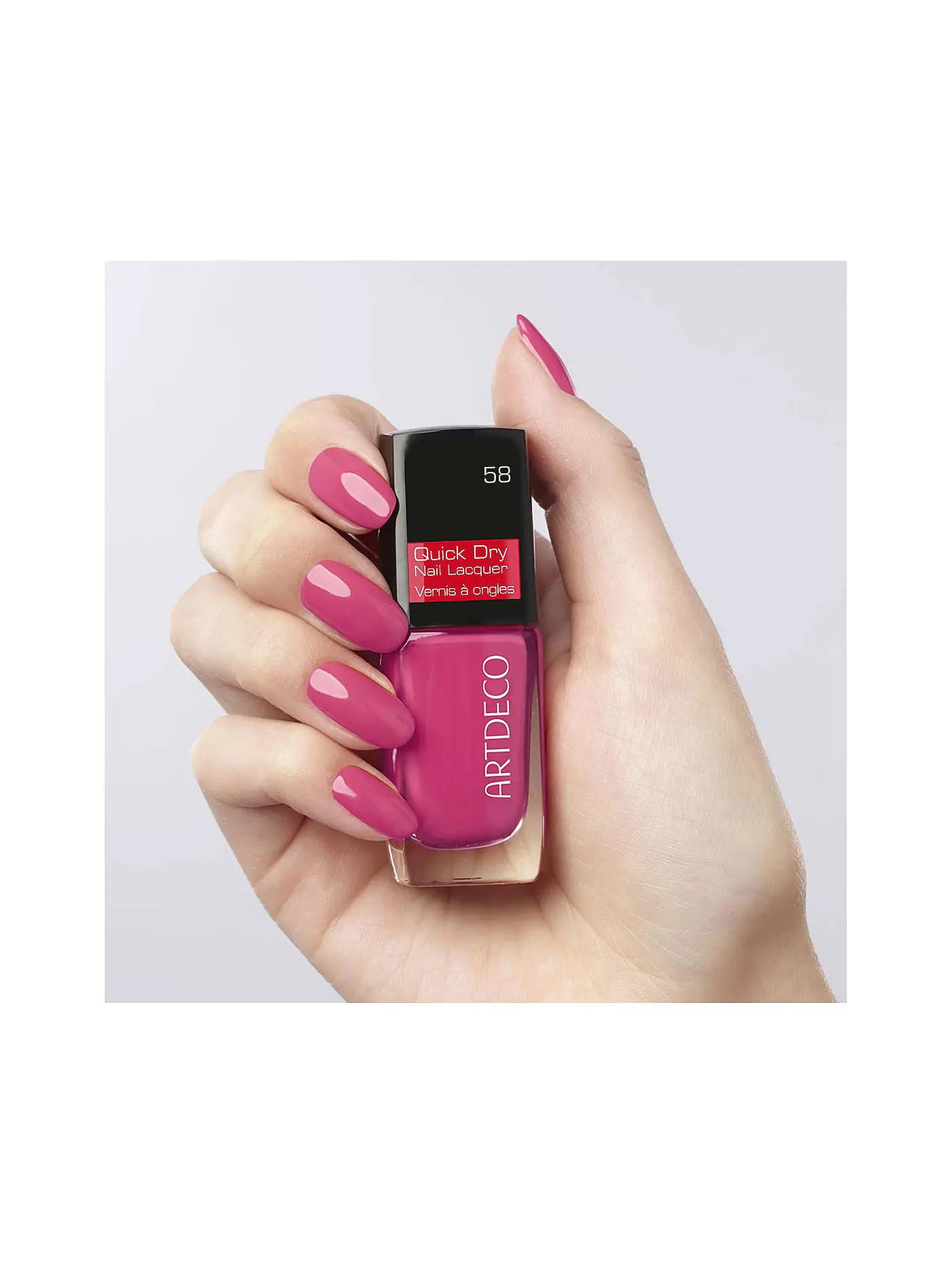 ARTDECO | Nagellack - Quick Dry Nail Lacquer ( 58 orchid blossom ) | pink