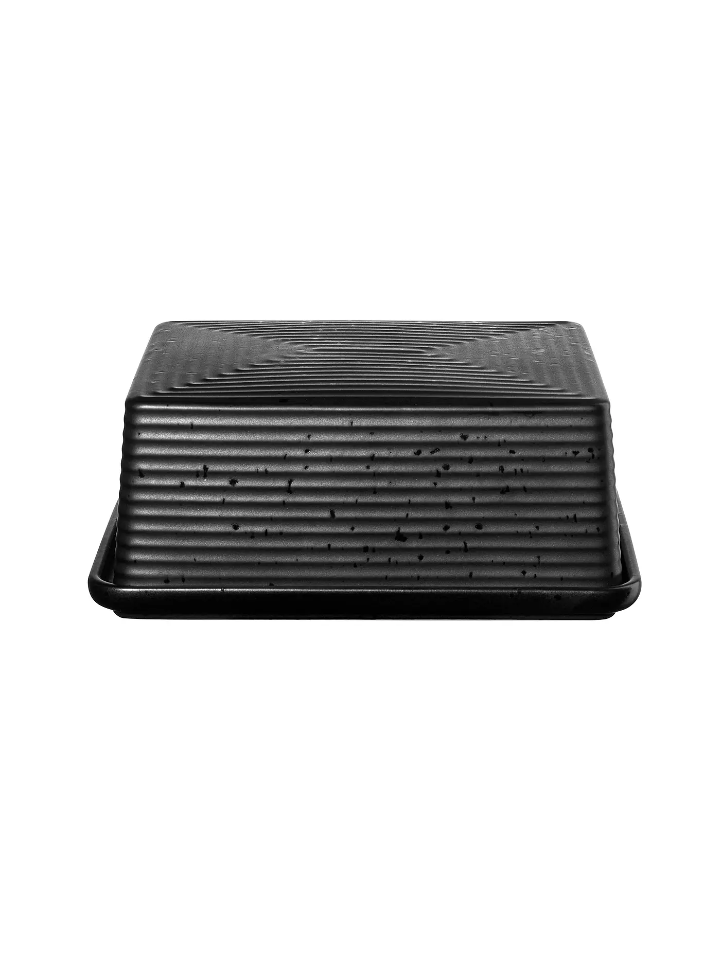 ASA SELECTION | Butterdose 15,3x11,6cm  KITCHEN'ART Black | schwarz