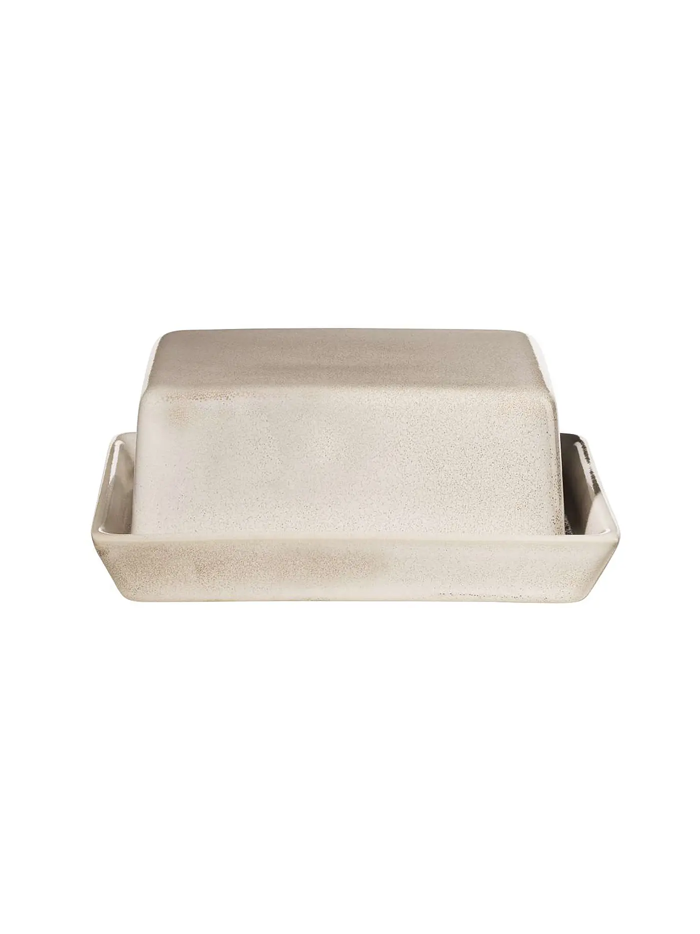 ASA SELECTION | Butterdose gross 16,5x13,5cm Saisons Sand | beige