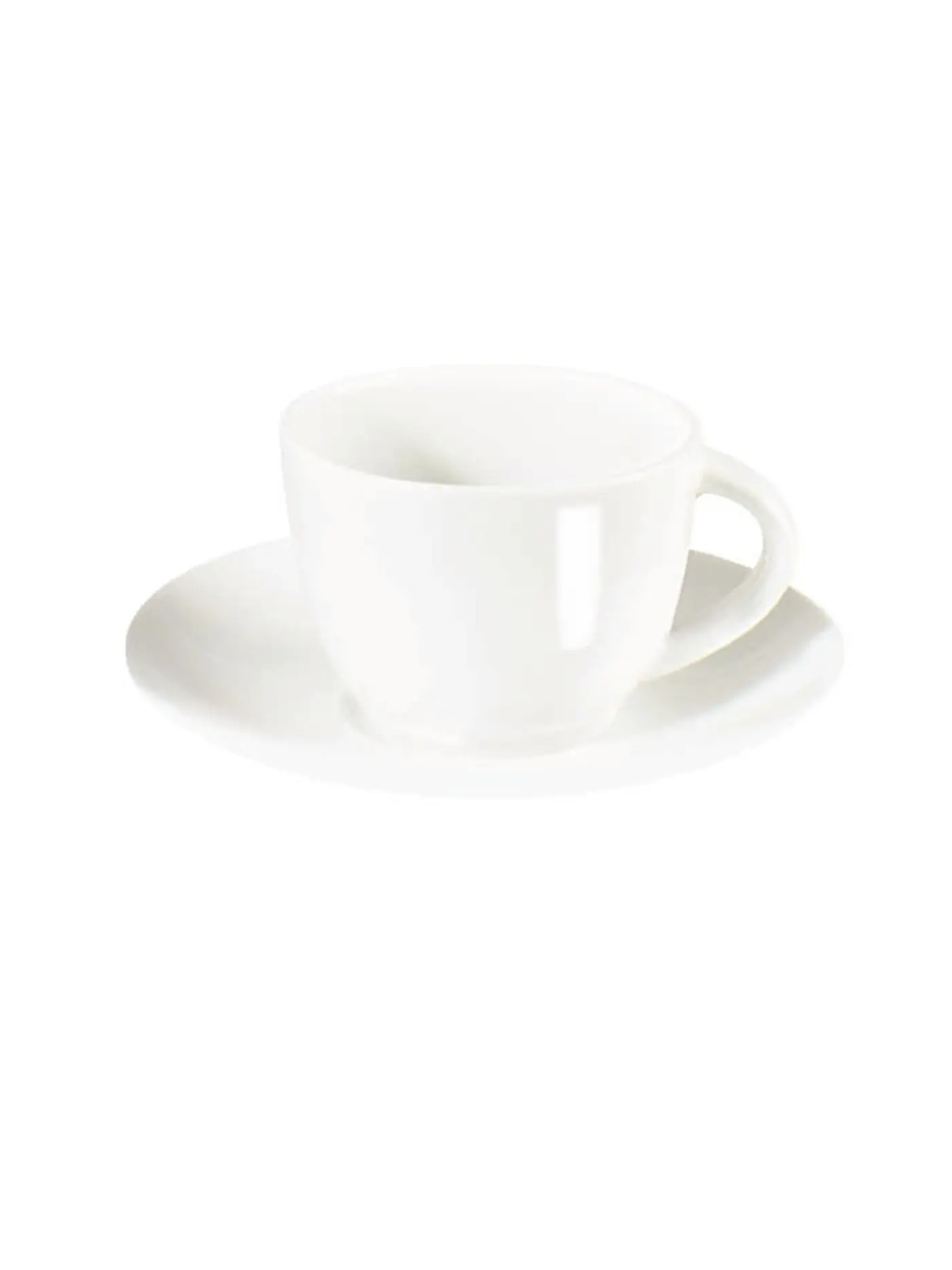 ASA SELECTION | Esperssotasse mit Untertasse "A Table Fine" 0,07l | weiss