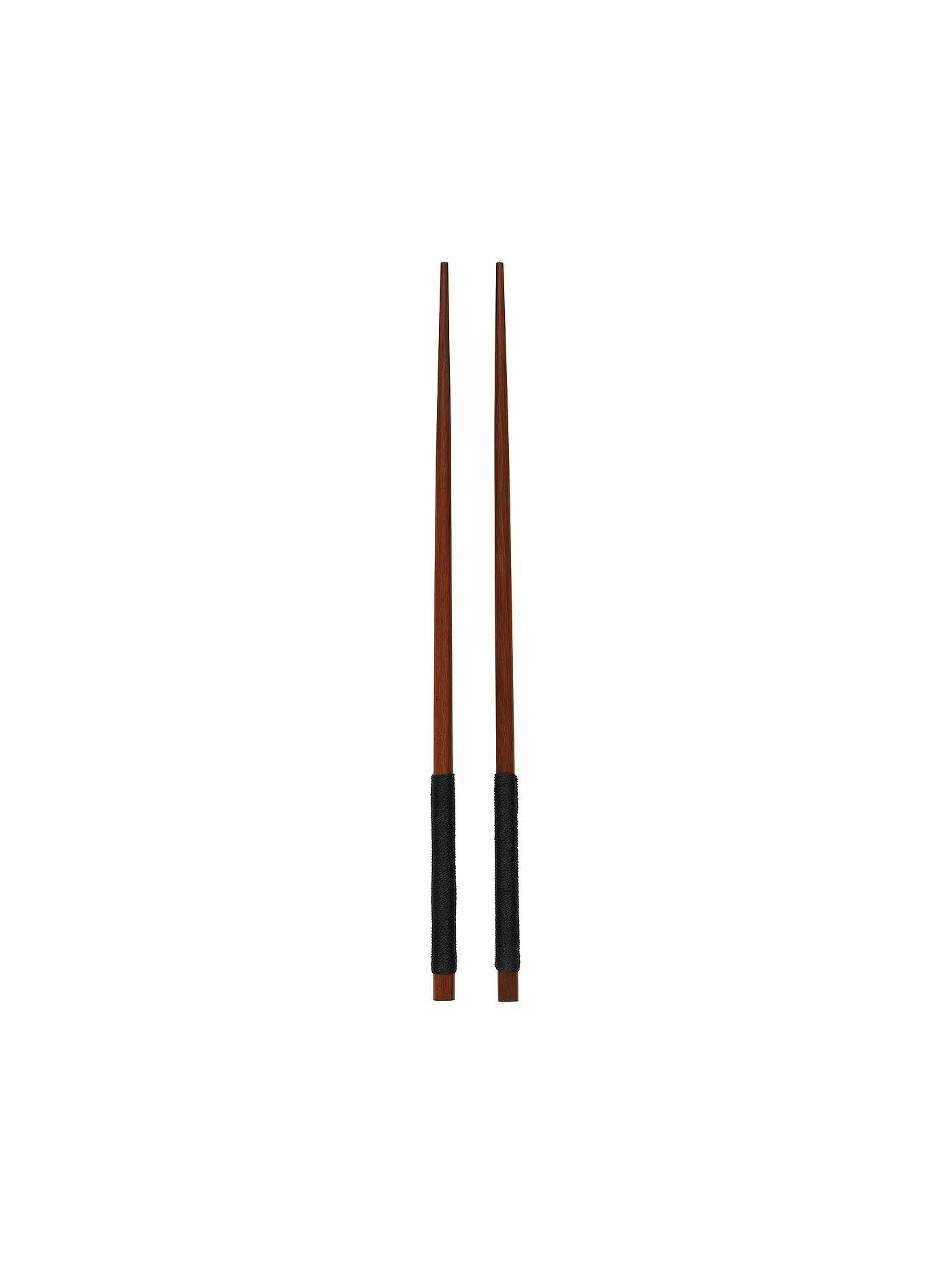 ASA SELECTION | Essstäbchen mit Griff 2er Set 25cm Akazienholz/Nylon | braun