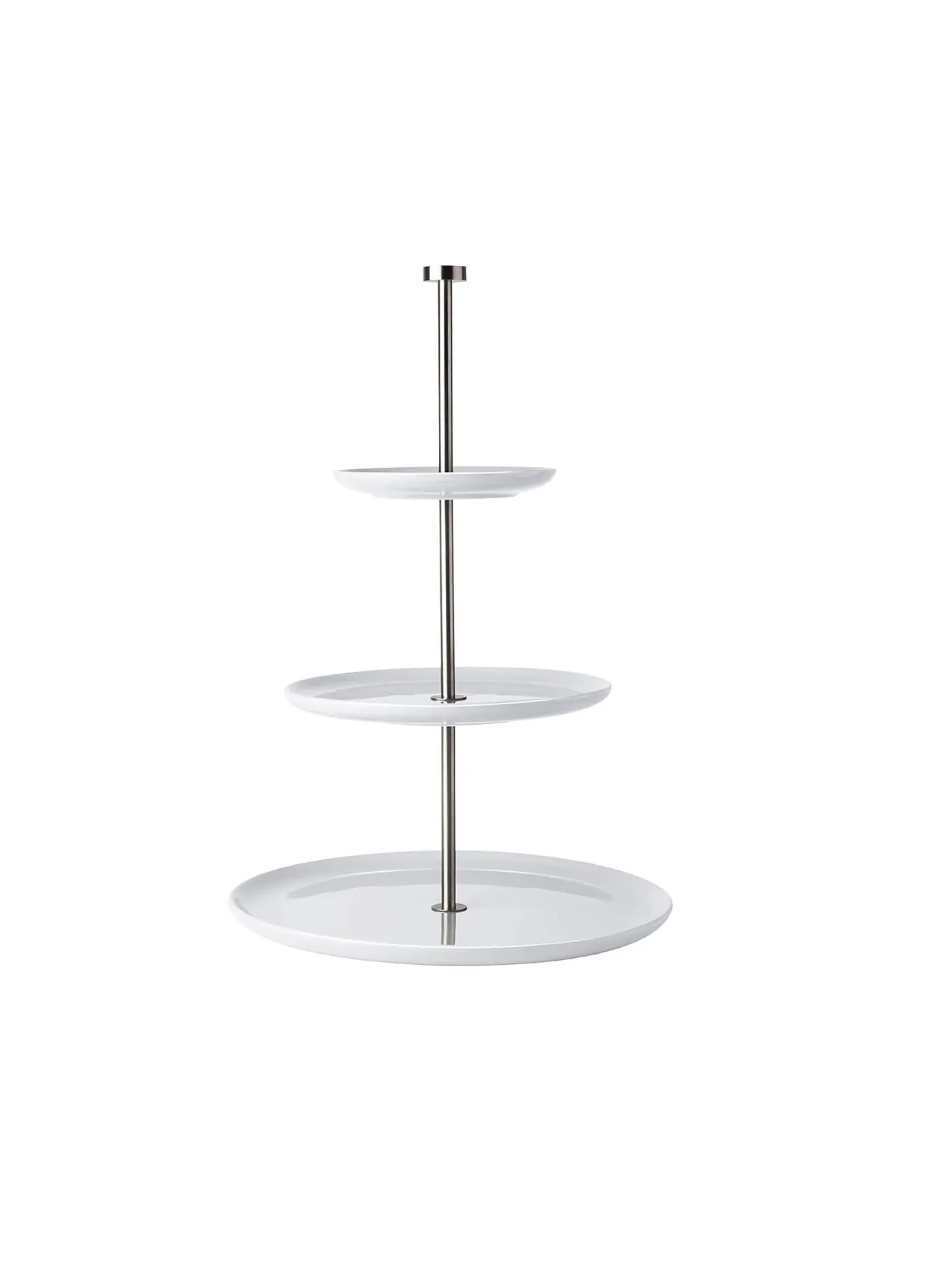 ASA SELECTION | Etagere flach 3-stufig "Grande" H47cm | weiss