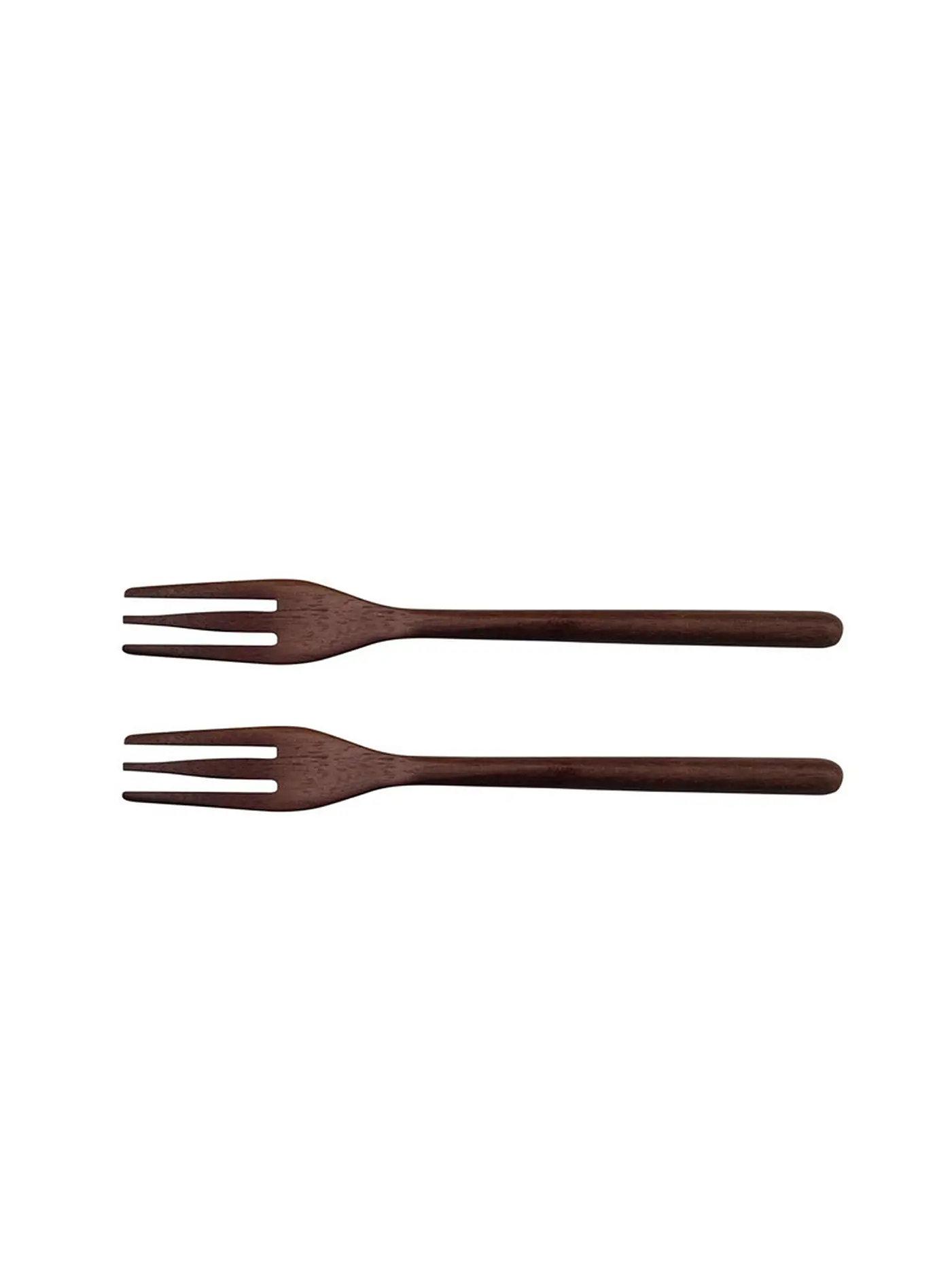 ASA SELECTION | Gabel Set 2-tlg. "Wood" 15cm (Akazienholz) | braun