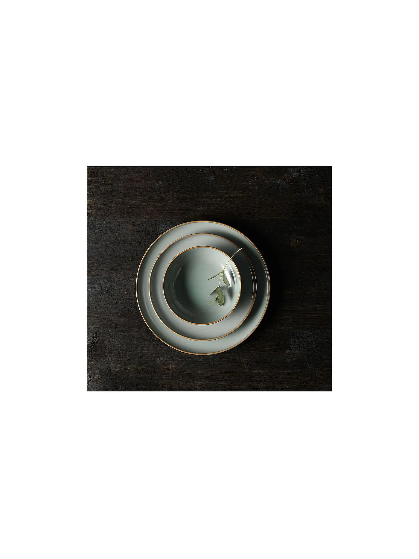 ASA SELECTION | Platzteller Saisons 31cm Eucalyptus | grün
