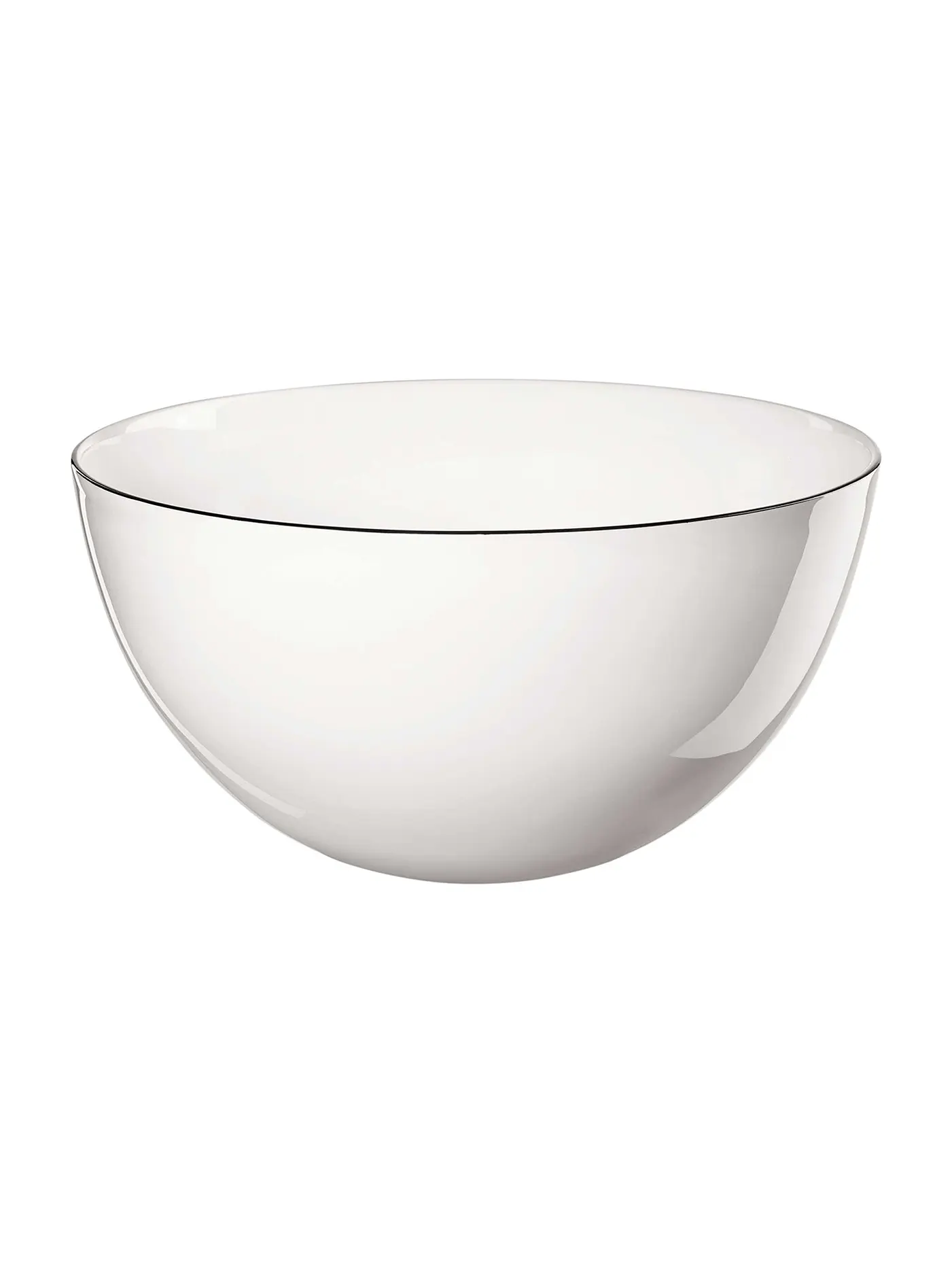 ASA SELECTION | Schale hoch 21cm a table ligne noir  | weiss
