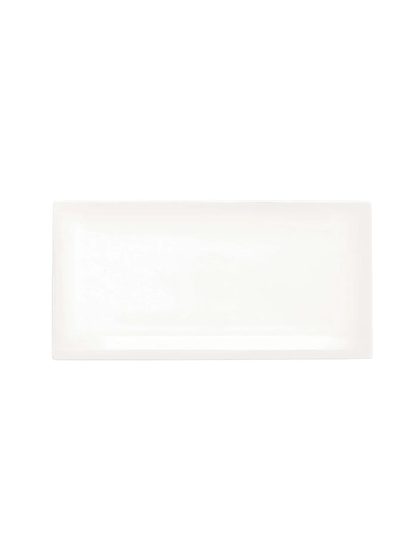 ASA SELECTION | Teller rechteckig "à table" 29x14,5cm (Weiss) | weiss