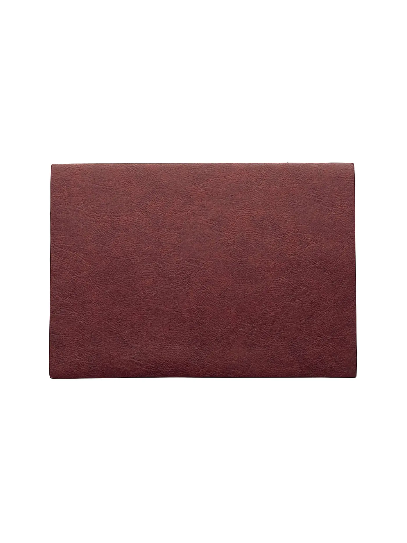 ASA SELECTION | Tischset "Vegan Leather" 46x33cm (Rosewood) | rot