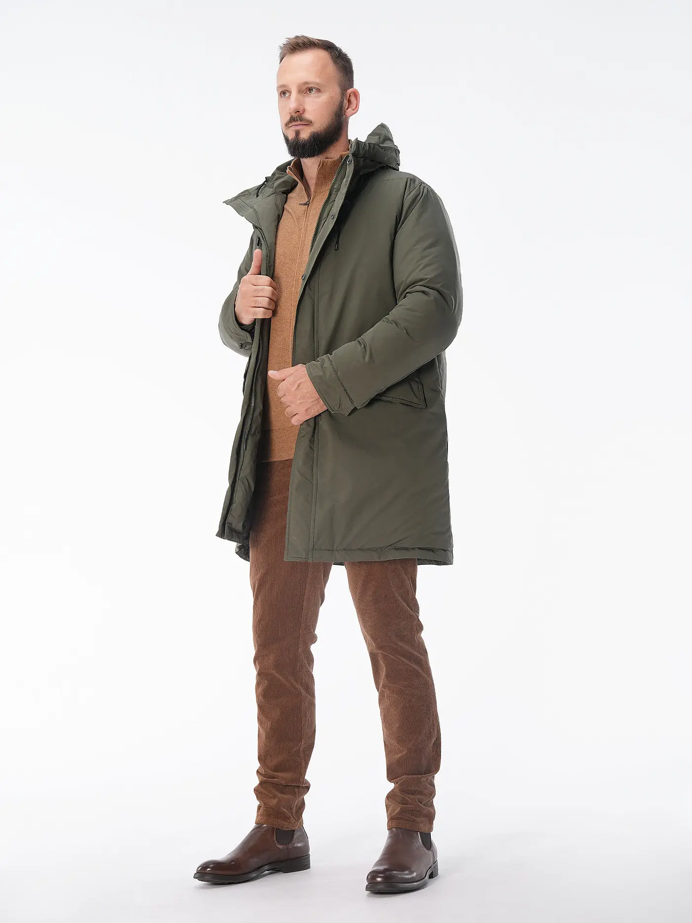 ASPESI | Daunenparka | olive