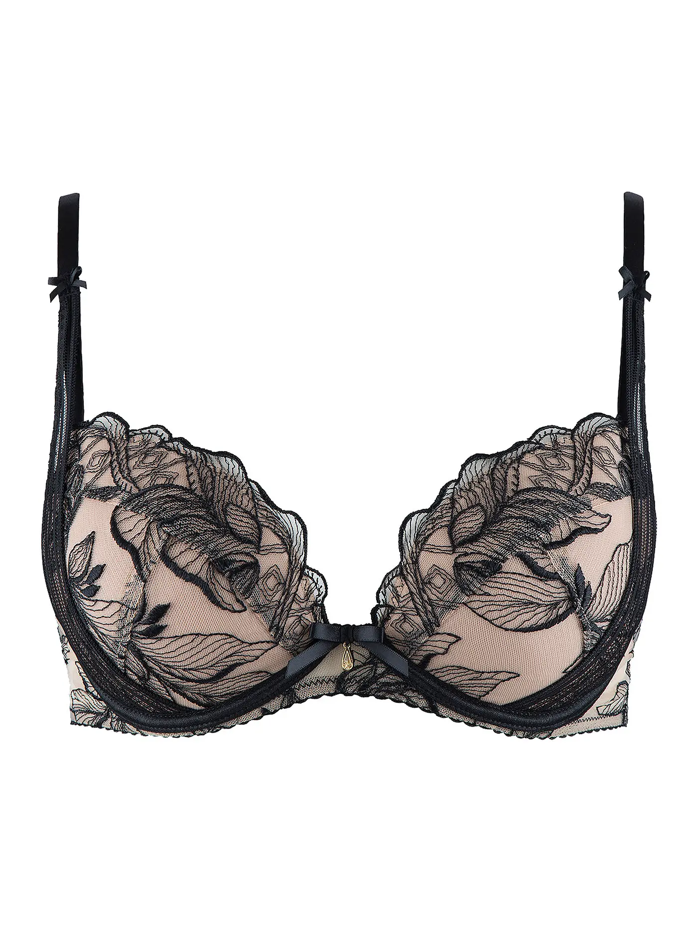 AUBADE | Push Up BH Fleur de Tattoo | transparent