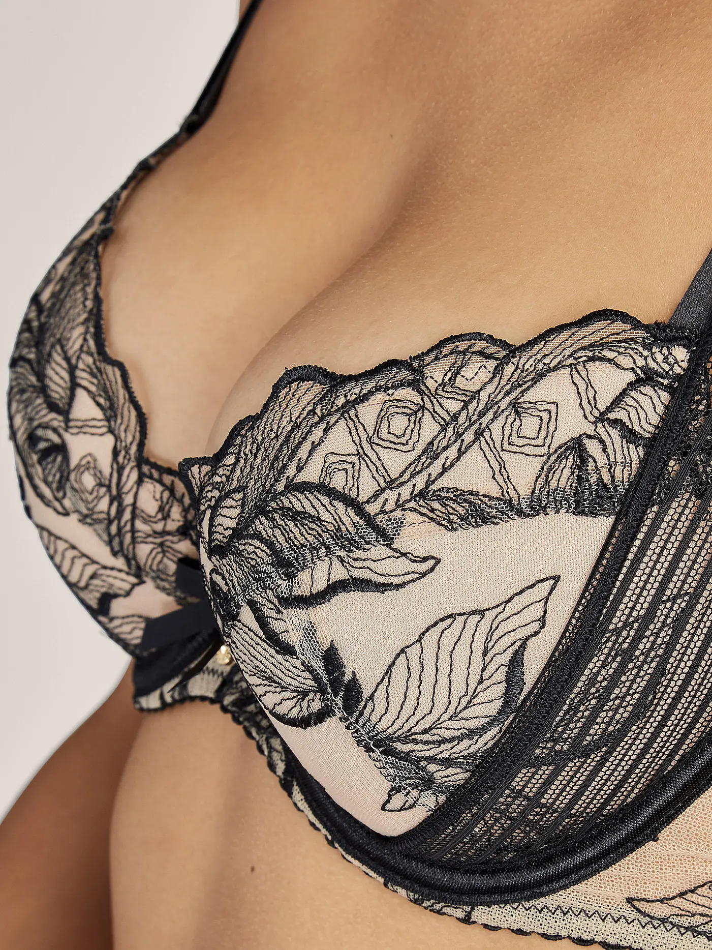 AUBADE | Push Up BH Fleur de Tattoo | transparent