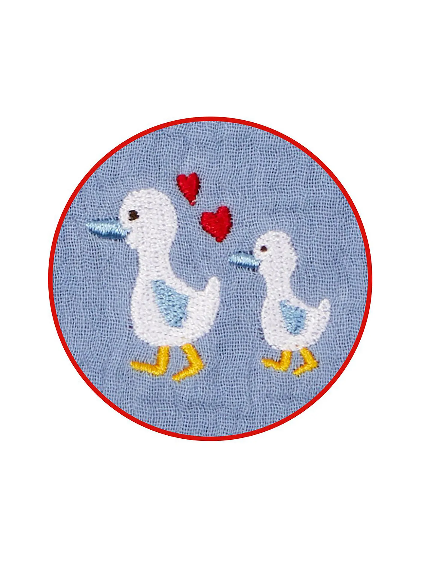 BABY GLÜCK | Geschenkset Gans Hellblau  | hellblau