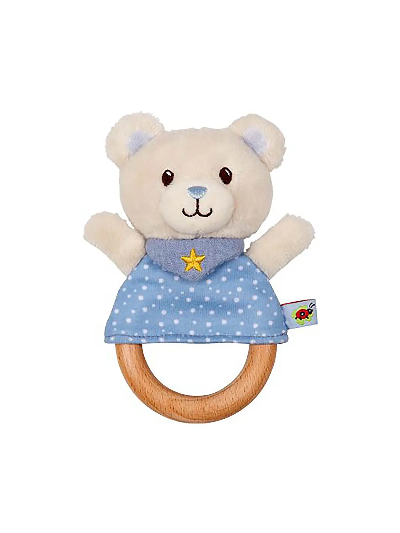 BABY GLÜCK | Greifling Teddy Hellblau  | hellblau
